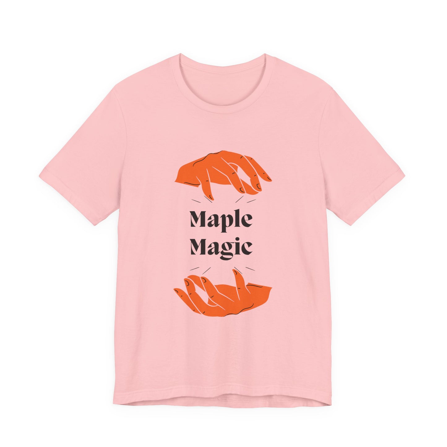 Maple Magic Unisex Tee - Cozy Casual Wear, Nature Lover Gift, Autumn Fashion, Eco-Friendly Style, Seasonal Celebration Top