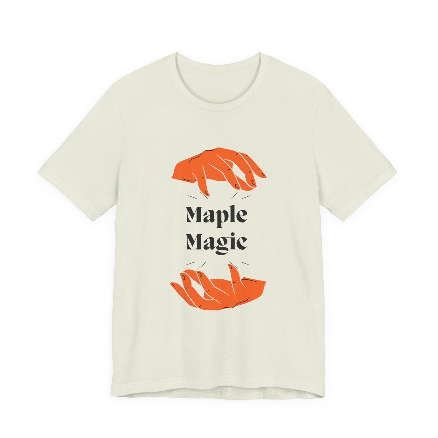 Maple Magic Unisex Tee - Cozy Casual Wear, Nature Lover Gift, Autumn Fashion, Eco-Friendly Style, Seasonal Celebration Top