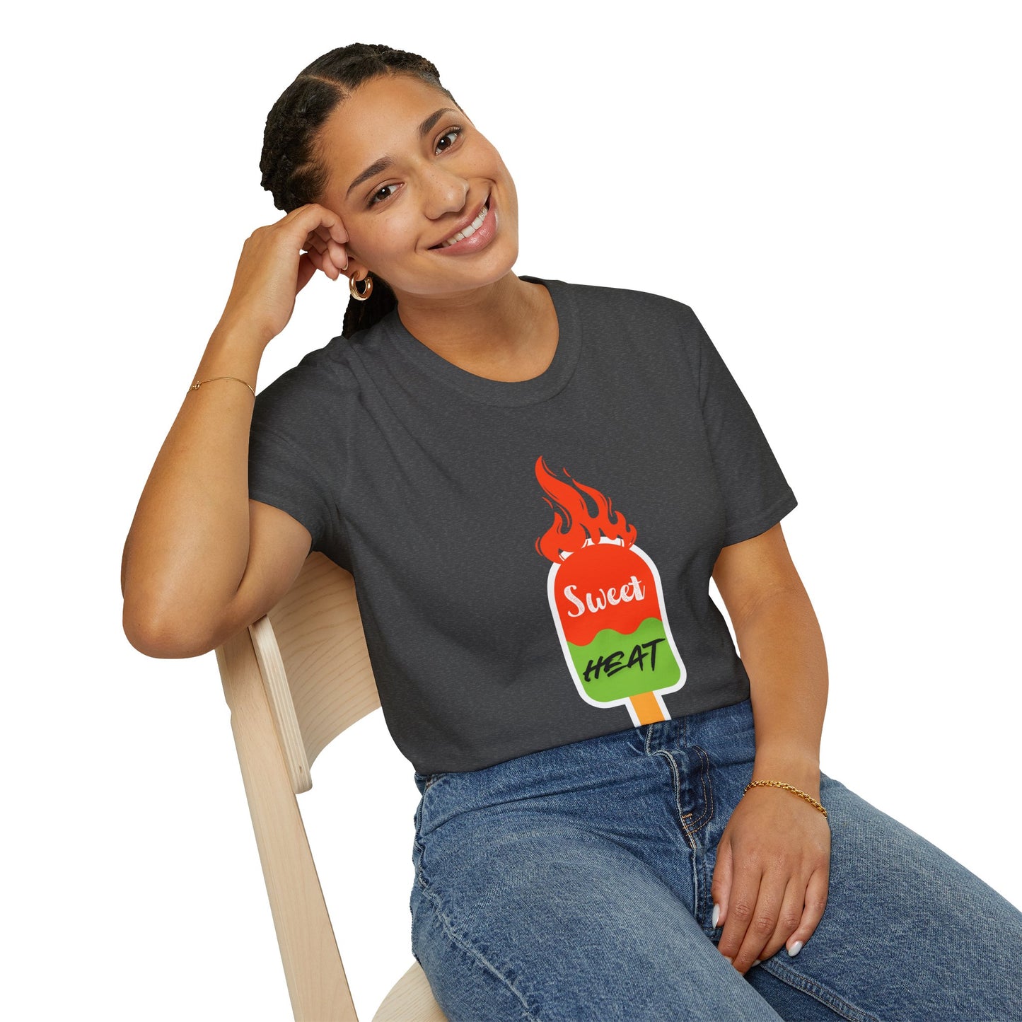 Sweet Heat Unisex T-Shirt, Summer Vibes Tee, Fun Graphic Shirt, Gift for Foodies, Trendy Casual Wear