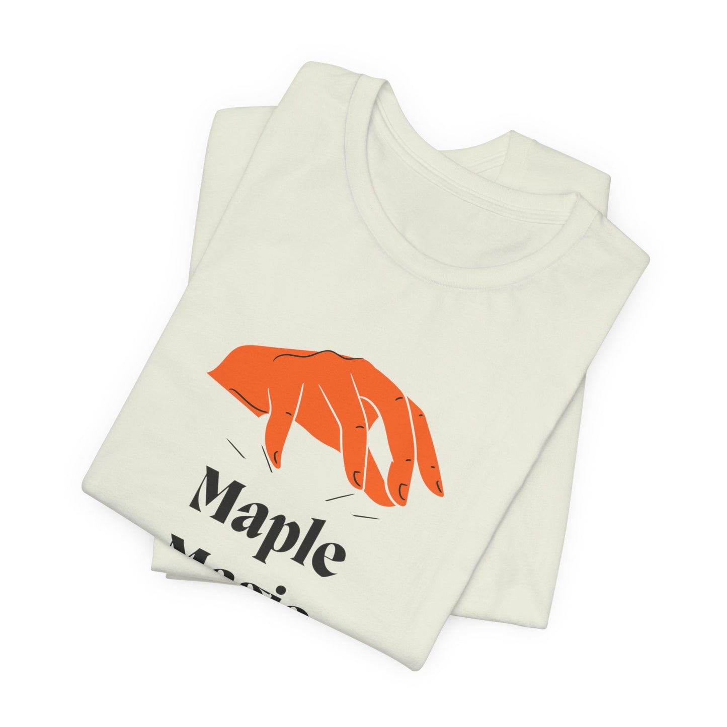 Maple Magic Unisex Tee - Cozy Casual Wear, Nature Lover Gift, Autumn Fashion, Eco-Friendly Style, Seasonal Celebration Top