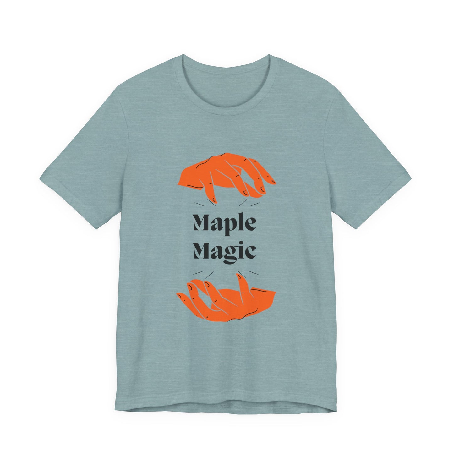 Maple Magic Unisex Tee - Cozy Casual Wear, Nature Lover Gift, Autumn Fashion, Eco-Friendly Style, Seasonal Celebration Top