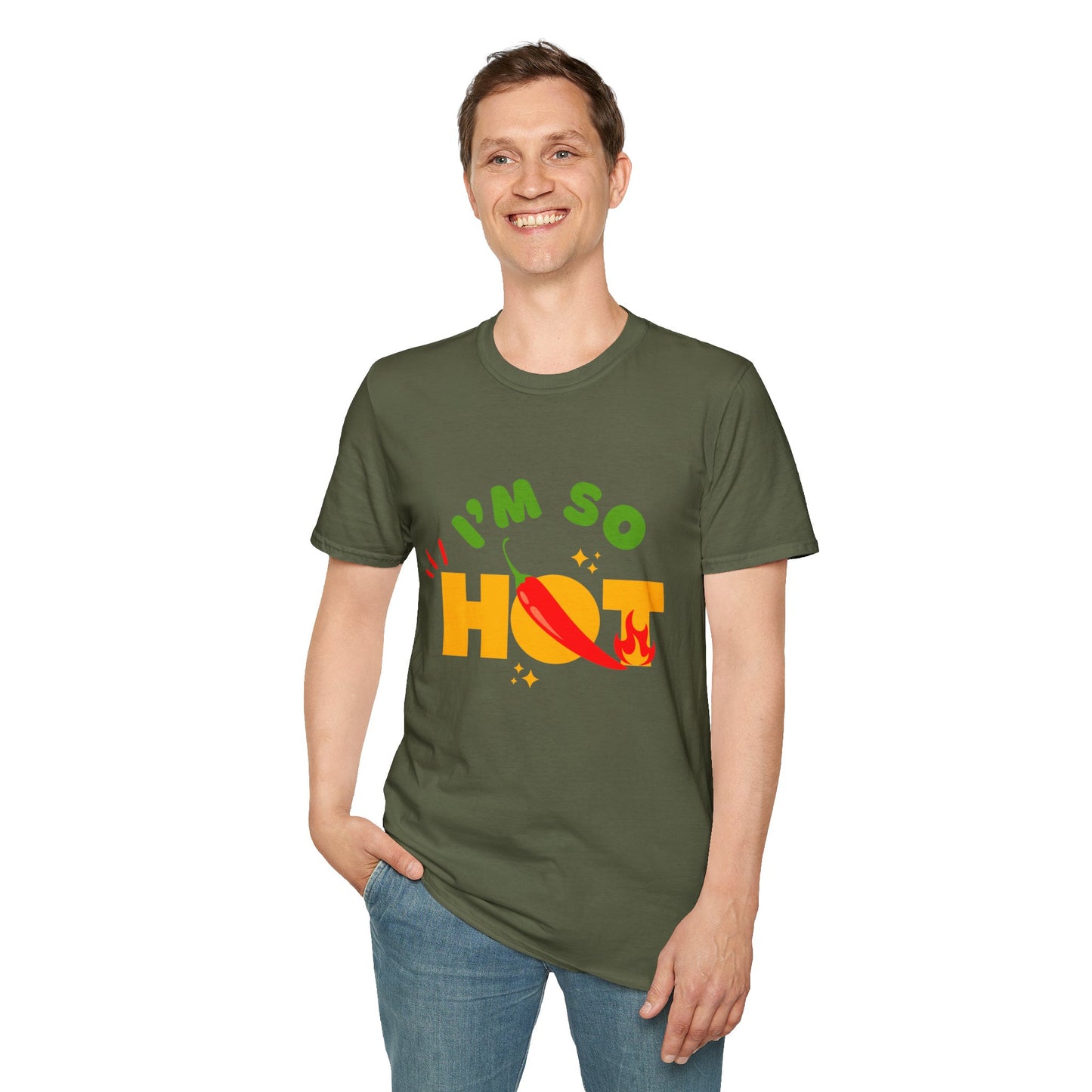 I'm So Hot Unisex T-Shirt, Funny Graphic Tee, Casual Summer Wear, Gift for Friends, Birthday Shirt, Celebratory Outfit