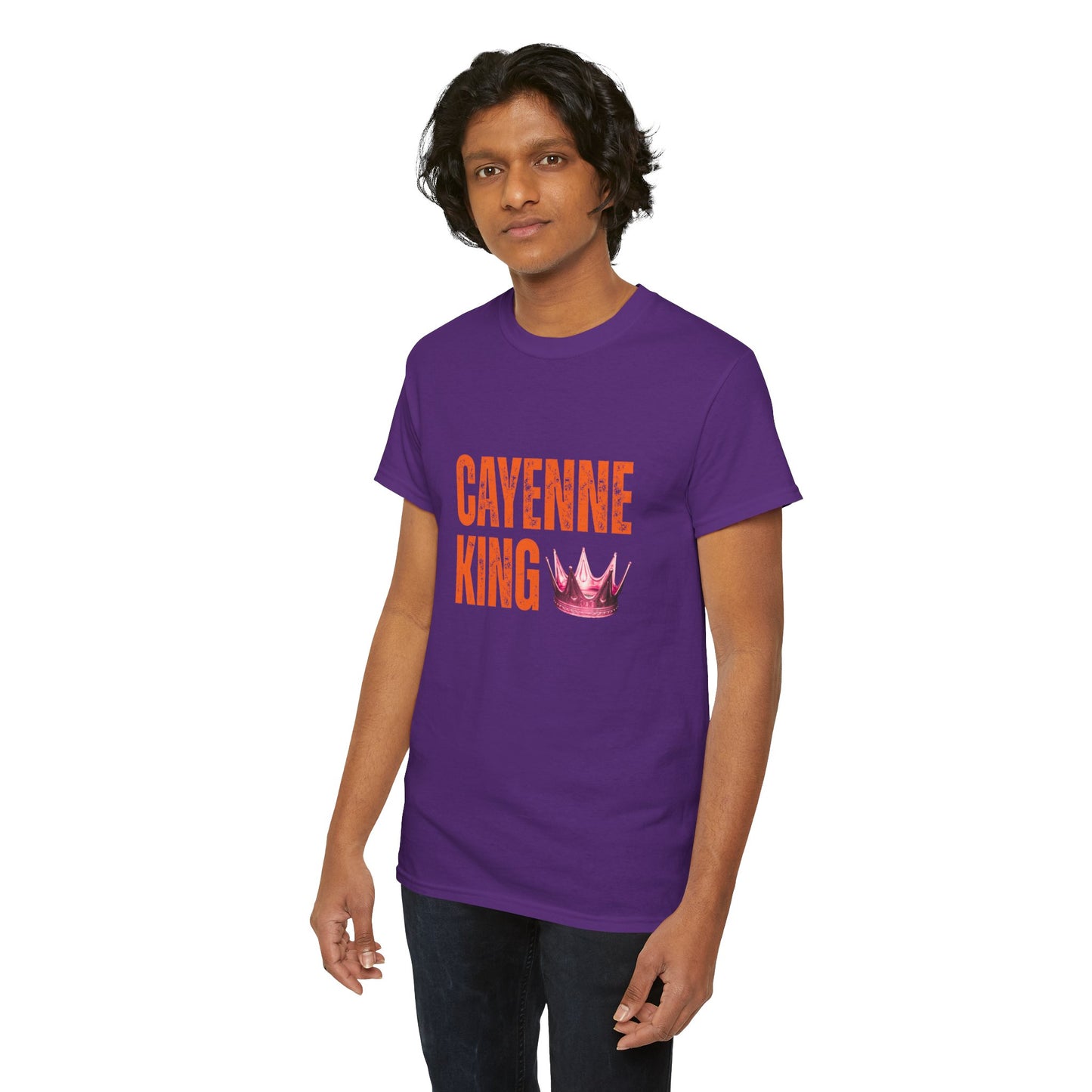 Cayenne King Cotton Tee | Unisex Graphic T-Shirt, Casual Wear, Birthday Gift, Affordable Fashion, Everyday Comfort