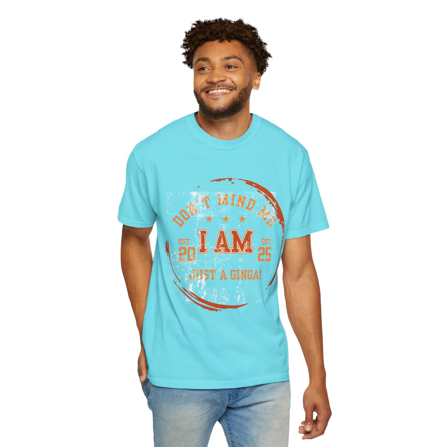 Ginga Birthday T-shirt, Funny Ginga Shirt, Unisex Gift, Casual Wear, Birthday Celebration Tee, Humor T-shirt, Garment-Dyed Shirt