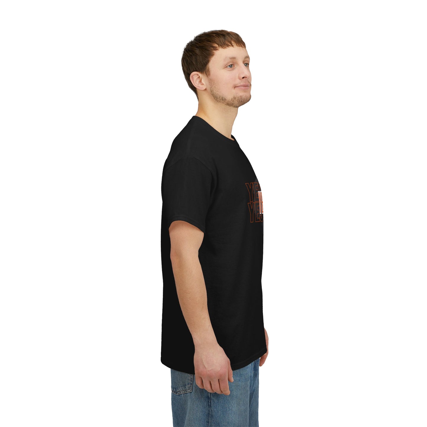 Yes, It's Real Unisex Heavy Cotton Tee - Casual Wear, Gift for Friends, Fashion Statement, Everyday Comfort, Trendy Apparel