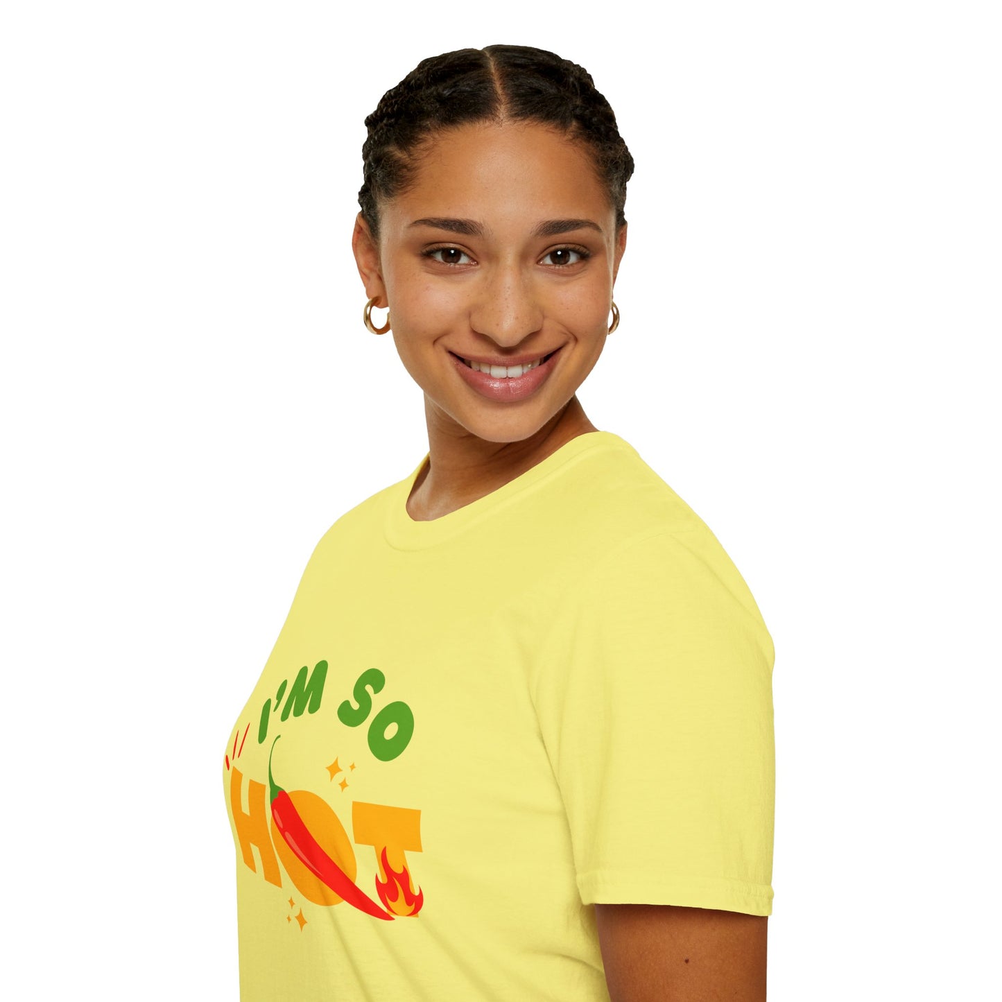 I'm So Hot Unisex T-Shirt, Funny Graphic Tee, Casual Summer Wear, Gift for Friends, Birthday Shirt, Celebratory Outfit