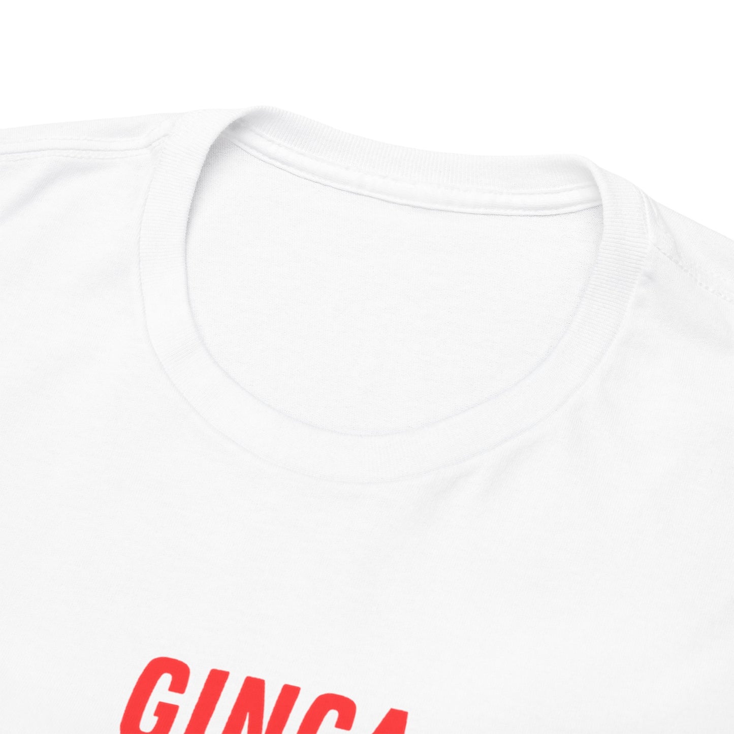 Empowering Art Tee: GINGA, Red Boots, Black Power, Unisex Cotton Shirt, Black History Month, Gifts for Activists, Statement Apparel