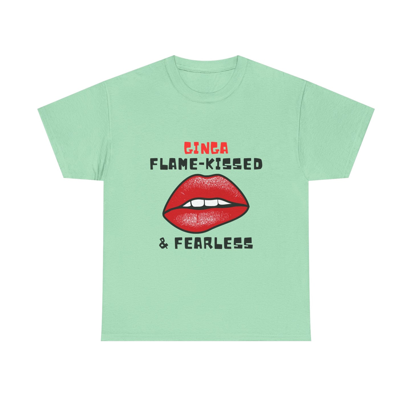 Flame-Kissed & Fearless Tee | Unisex Cotton Graphic Shirt, Casual Wear, Gift for Her, Statement T-Shirt, Summer Fashion
