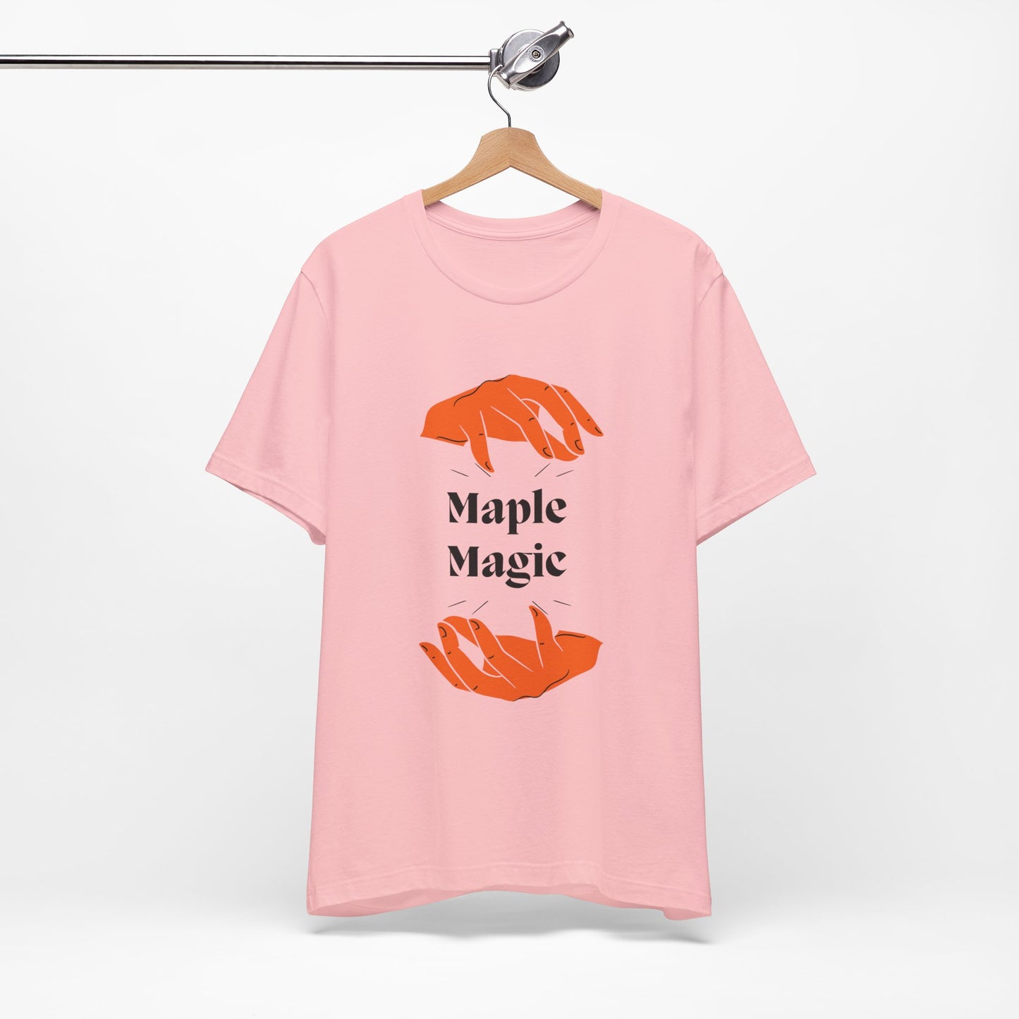 Maple Magic Unisex Tee - Cozy Casual Wear, Nature Lover Gift, Autumn Fashion, Eco-Friendly Style, Seasonal Celebration Top
