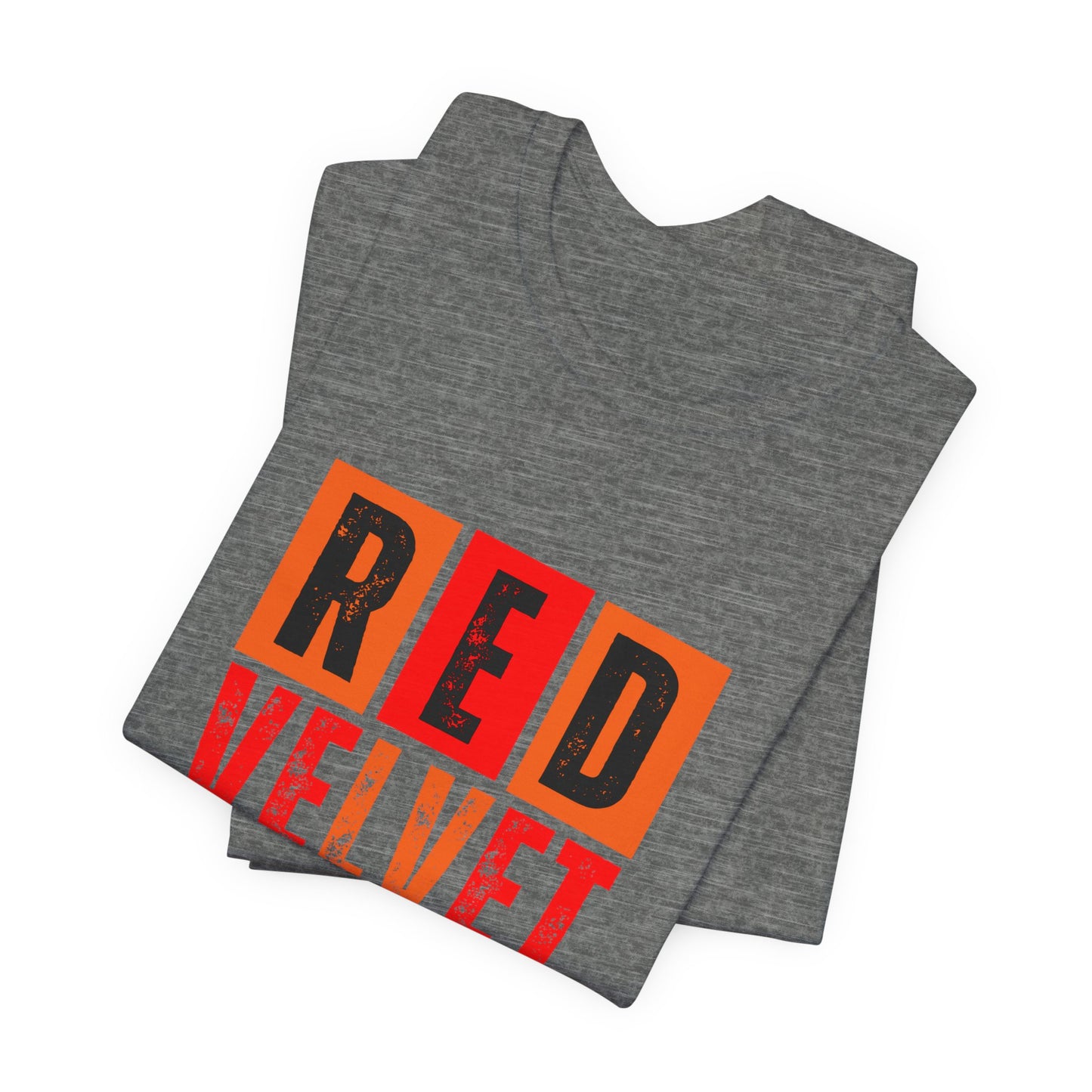 Red Velvet T-Shirt - Unisex Jersey Tee, Music Lover Gift, Concert Apparel, Casual Wear, Cute Graphic Tee, Gift for Her