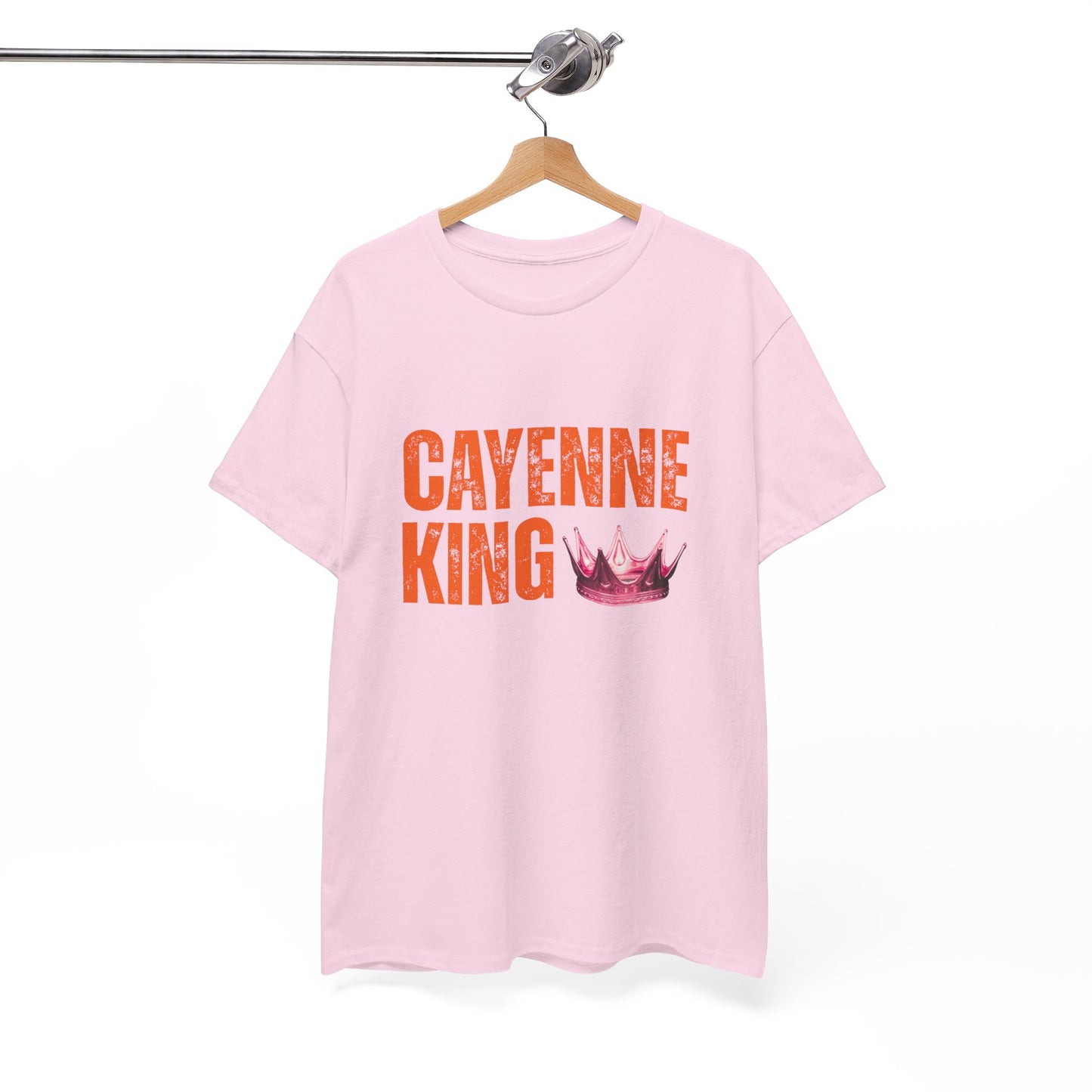 Cayenne King Cotton Tee | Unisex Graphic T-Shirt, Casual Wear, Birthday Gift, Affordable Fashion, Everyday Comfort