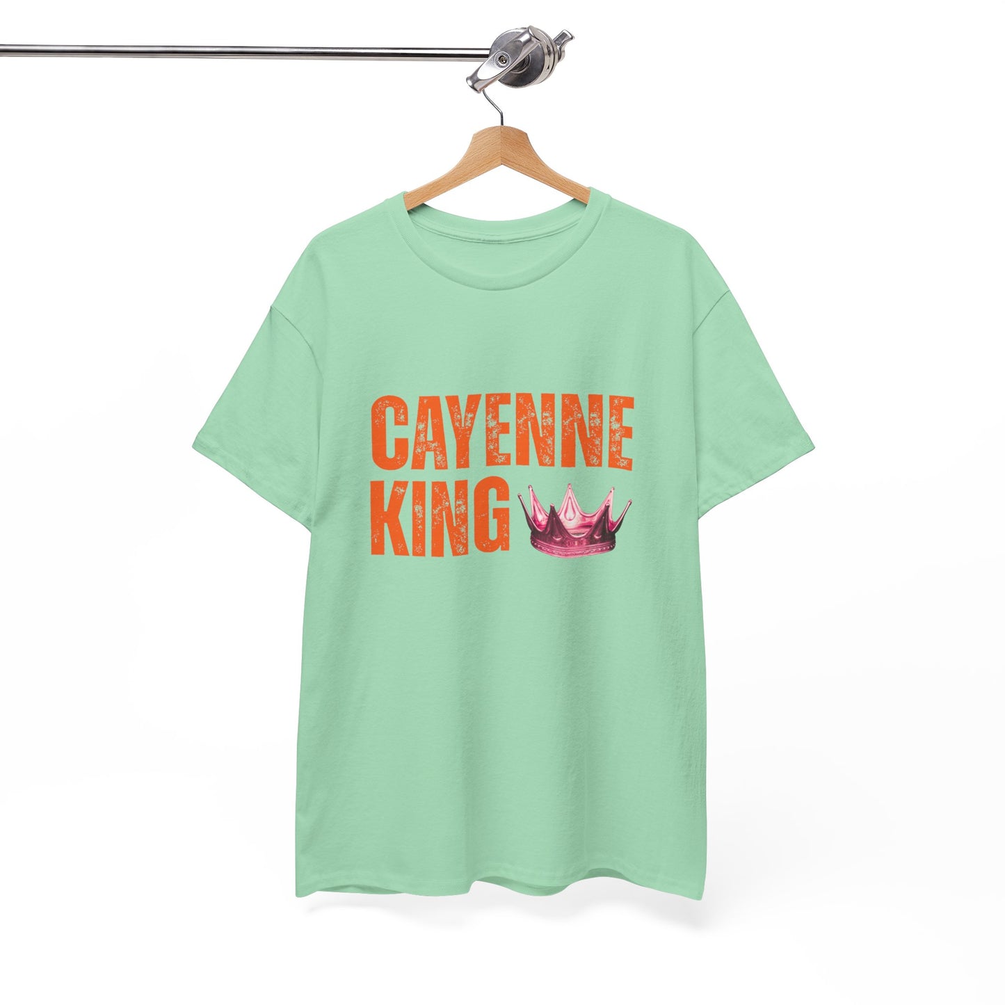 Cayenne King Cotton Tee | Unisex Graphic T-Shirt, Casual Wear, Birthday Gift, Affordable Fashion, Everyday Comfort
