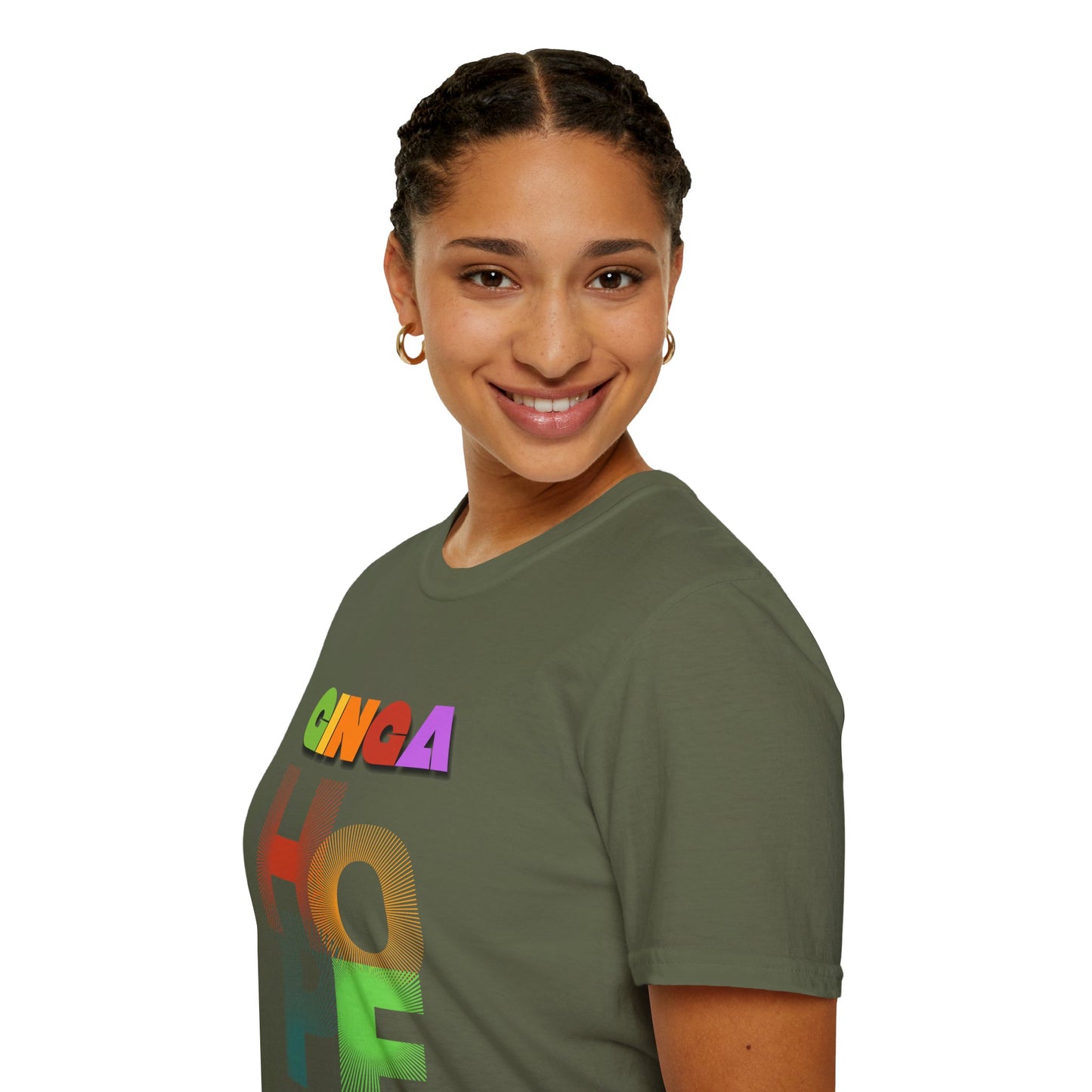 Colorful Hope Unisex T-Shirt, Inspirational Gift, Positive Message Tee, Casual Wear, Self-Care Apparel