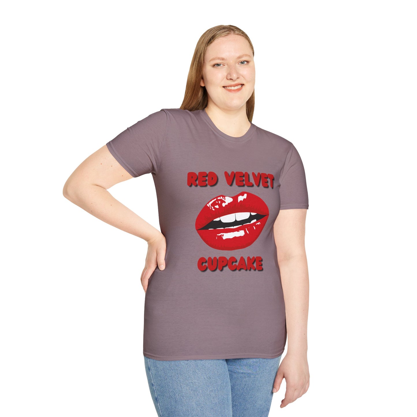 Red Velvet Cupcake T-Shirt, Unisex Graphic Tee, Funny Food Shirt, Birthday Gift, Dessert Lover Apparel, Baking Enthusiast Top