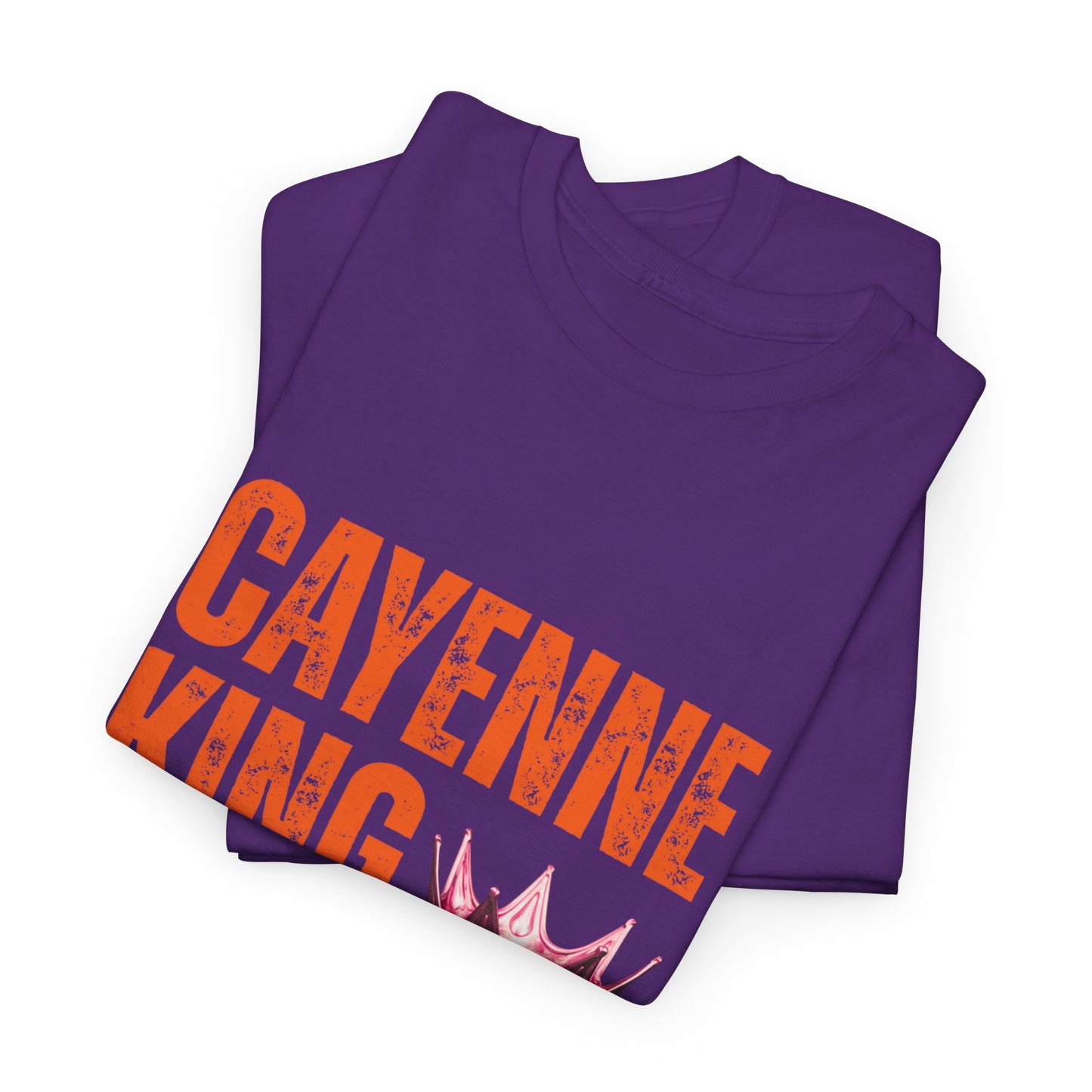 Cayenne King Cotton Tee | Unisex Graphic T-Shirt, Casual Wear, Birthday Gift, Affordable Fashion, Everyday Comfort