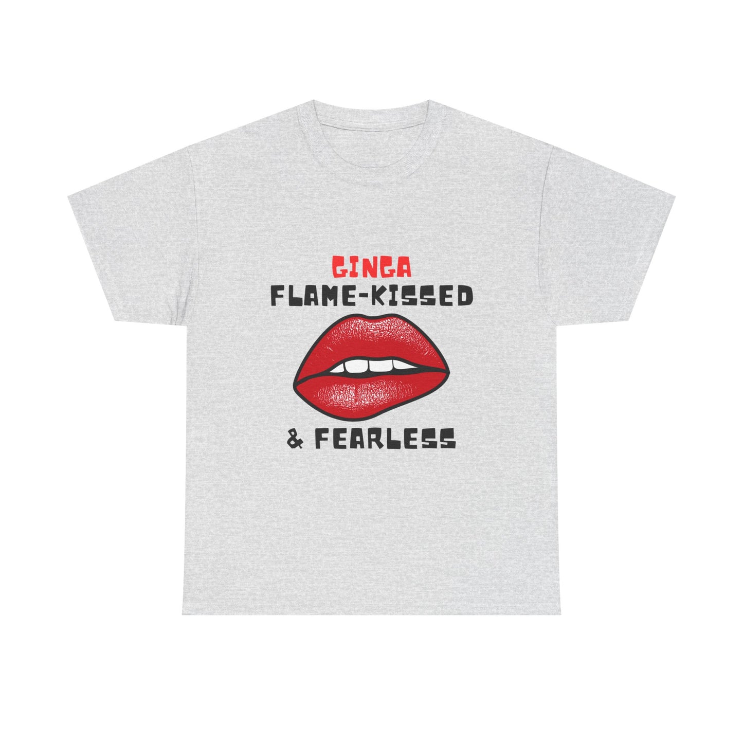 Flame-Kissed & Fearless Tee | Unisex Cotton Graphic Shirt, Casual Wear, Gift for Her, Statement T-Shirt, Summer Fashion