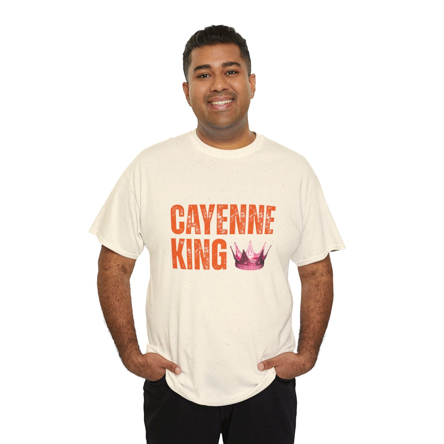 Cayenne King Cotton Tee | Unisex Graphic T-Shirt, Casual Wear, Birthday Gift, Affordable Fashion, Everyday Comfort