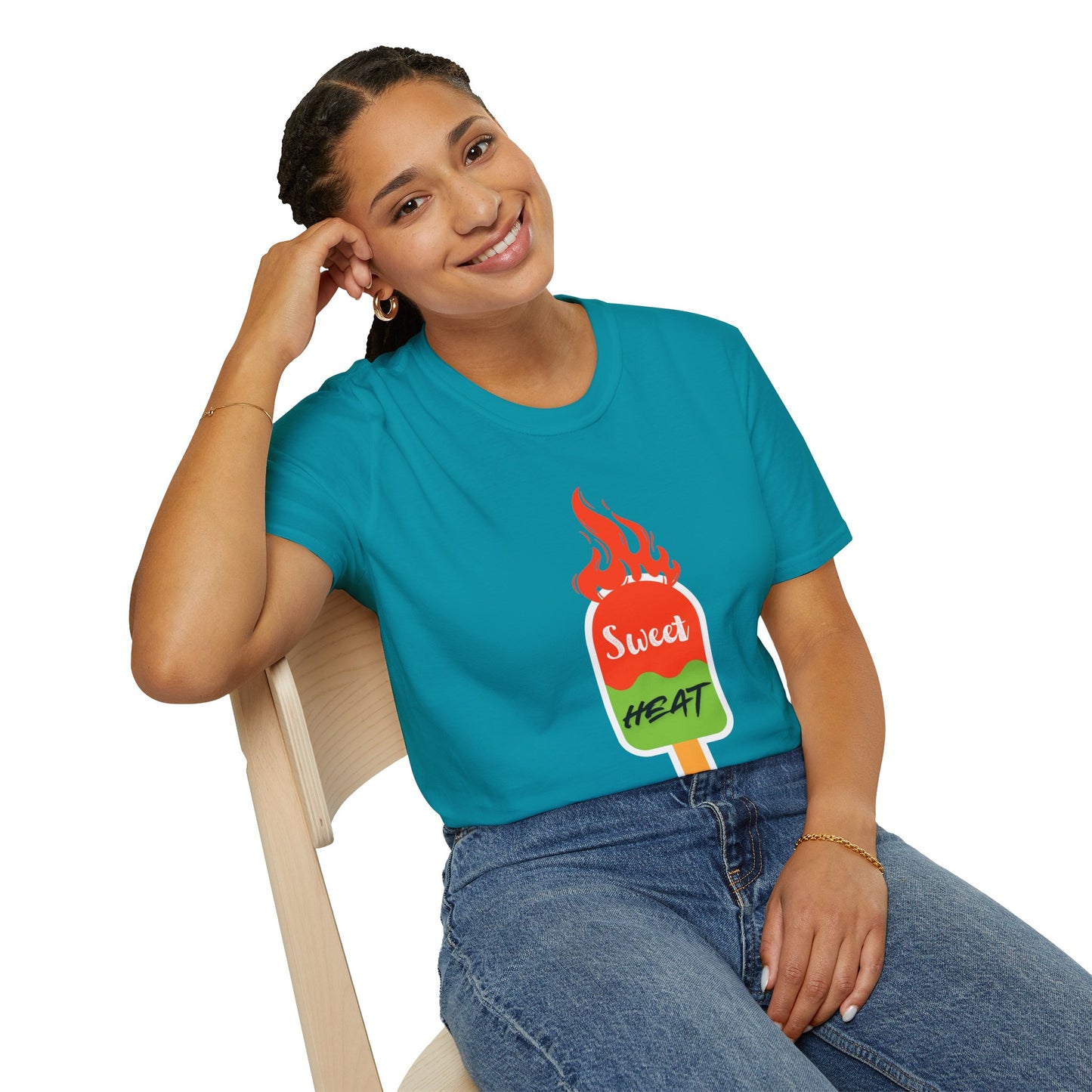 Sweet Heat Unisex T-Shirt, Summer Vibes Tee, Fun Graphic Shirt, Gift for Foodies, Trendy Casual Wear