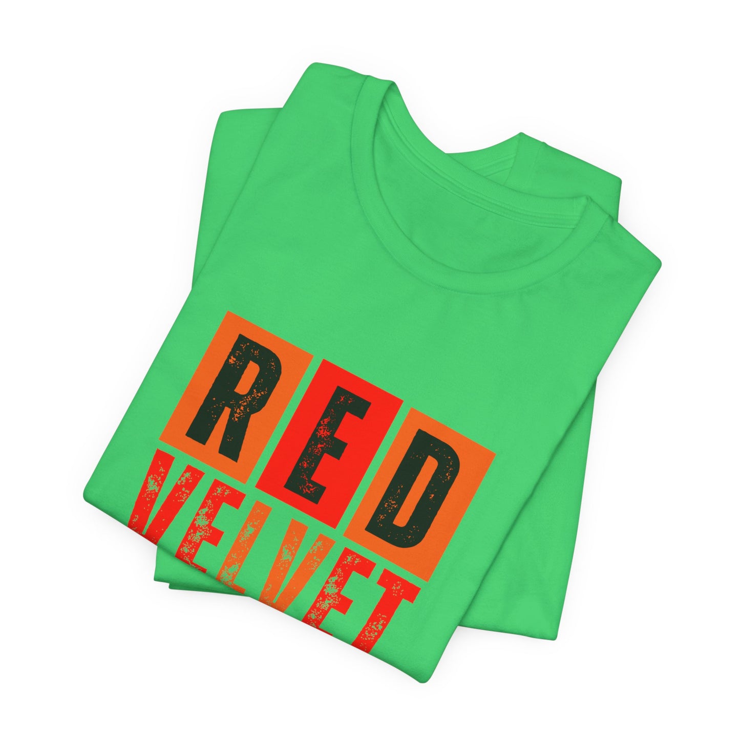 Red Velvet T-Shirt - Unisex Jersey Tee, Music Lover Gift, Concert Apparel, Casual Wear, Cute Graphic Tee, Gift for Her