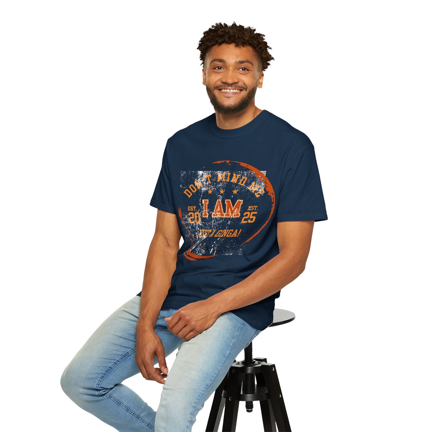Ginga Birthday T-shirt, Funny Ginga Shirt, Unisex Gift, Casual Wear, Birthday Celebration Tee, Humor T-shirt, Garment-Dyed Shirt