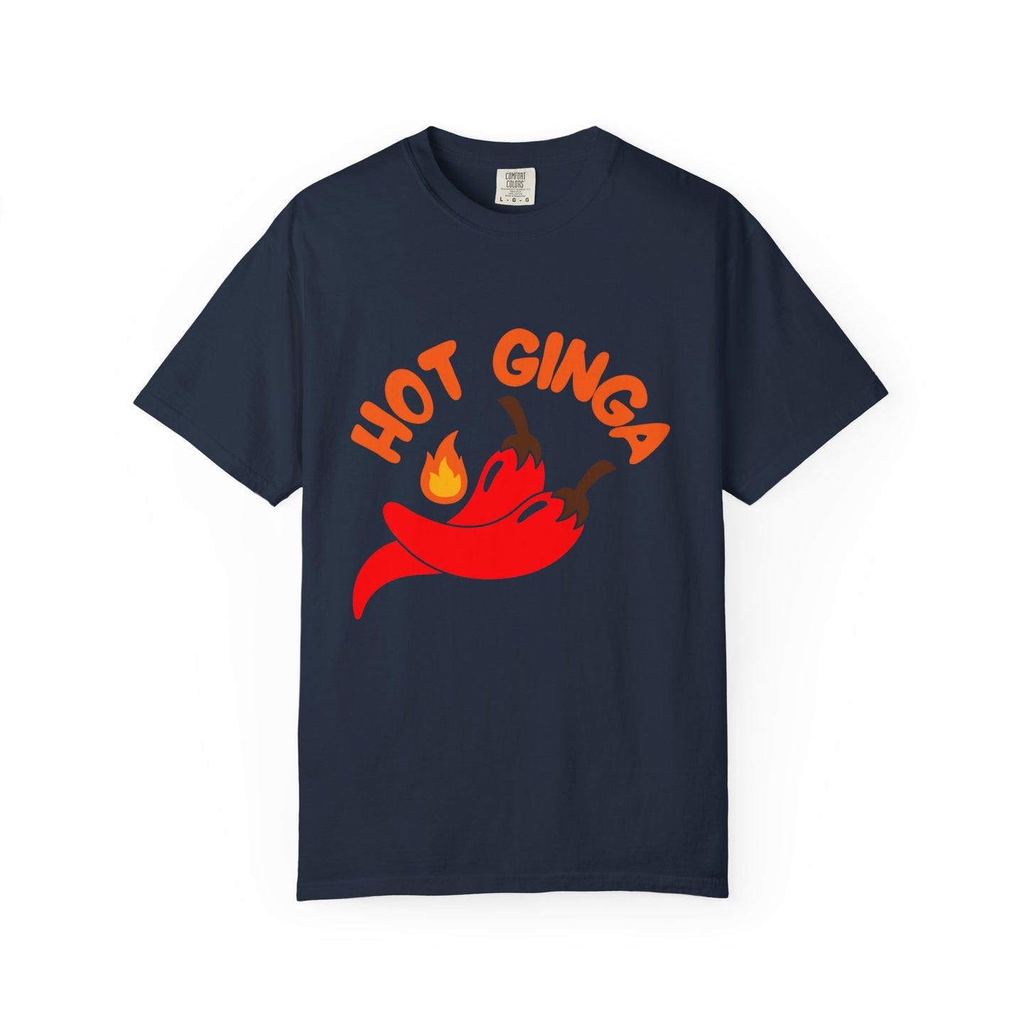 Spicy Chili T-Shirt, Hot Ginga Tee, Casual Summer Top, Gift for Spice Lovers, Unisex Graphic Shirt, Trendy Streetwear