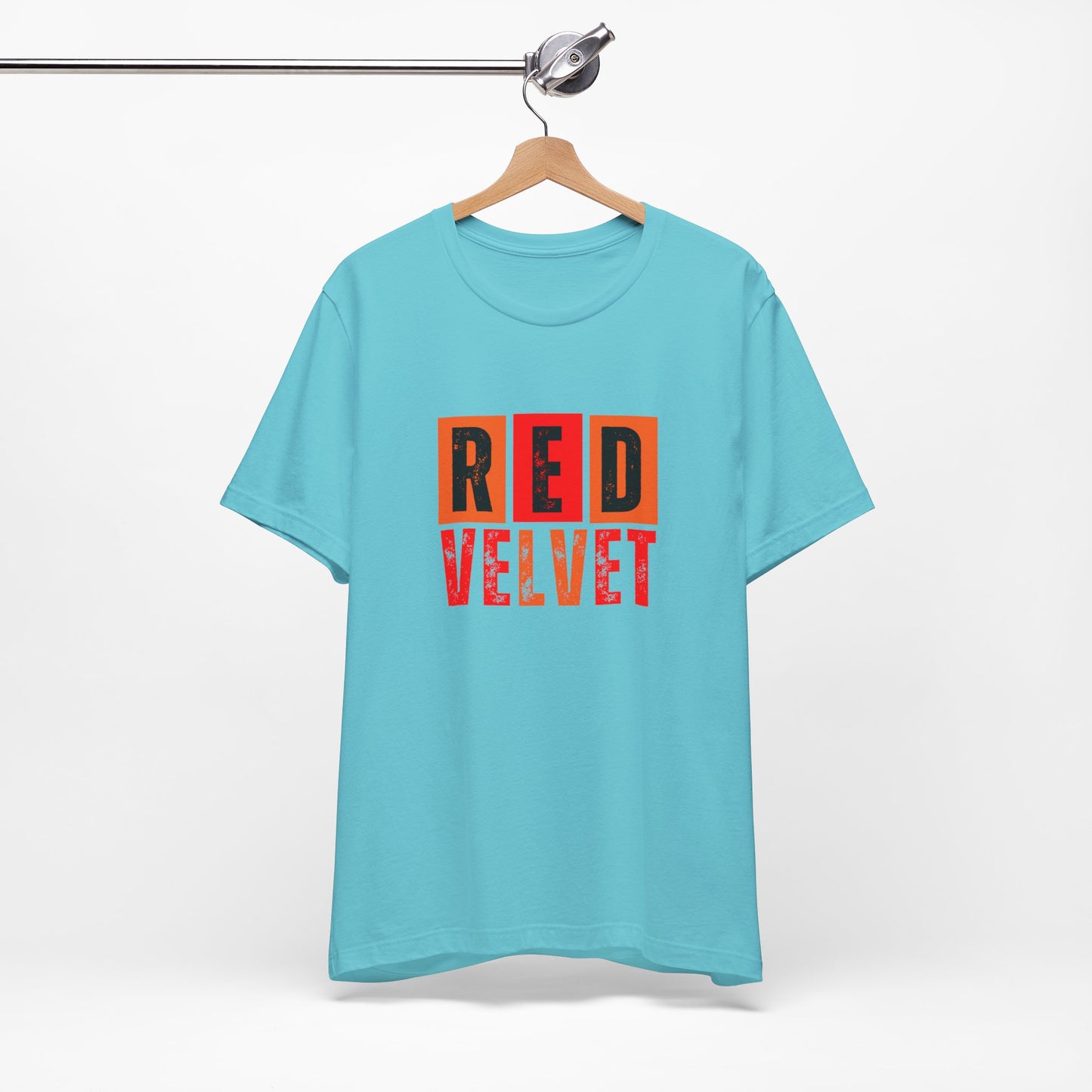 Red Velvet T-Shirt - Unisex Jersey Tee, Music Lover Gift, Concert Apparel, Casual Wear, Cute Graphic Tee, Gift for Her