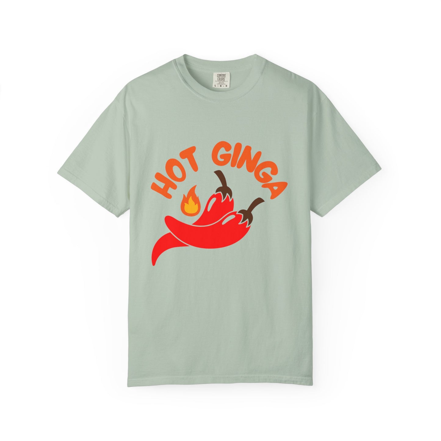 Spicy Chili T-Shirt, Hot Ginga Tee, Casual Summer Top, Gift for Spice Lovers, Unisex Graphic Shirt, Trendy Streetwear