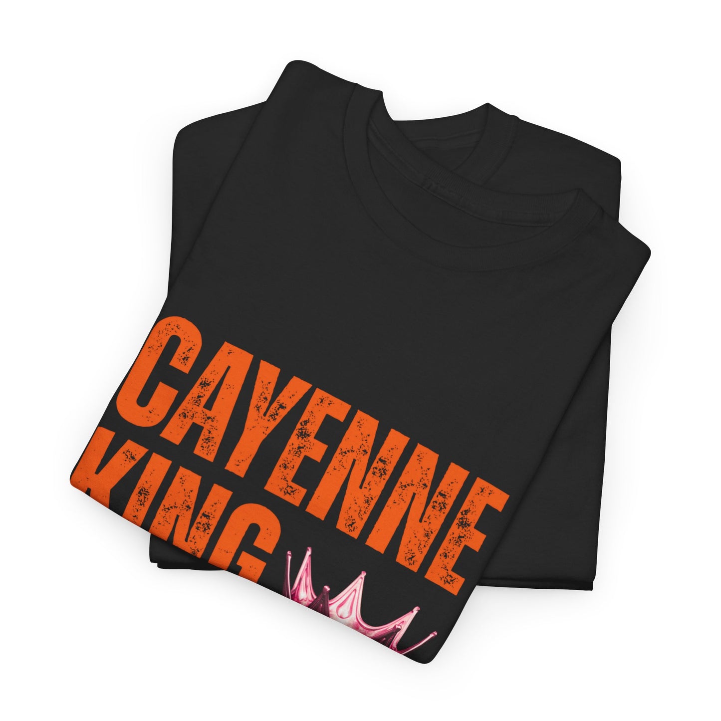 Cayenne King Cotton Tee | Unisex Graphic T-Shirt, Casual Wear, Birthday Gift, Affordable Fashion, Everyday Comfort