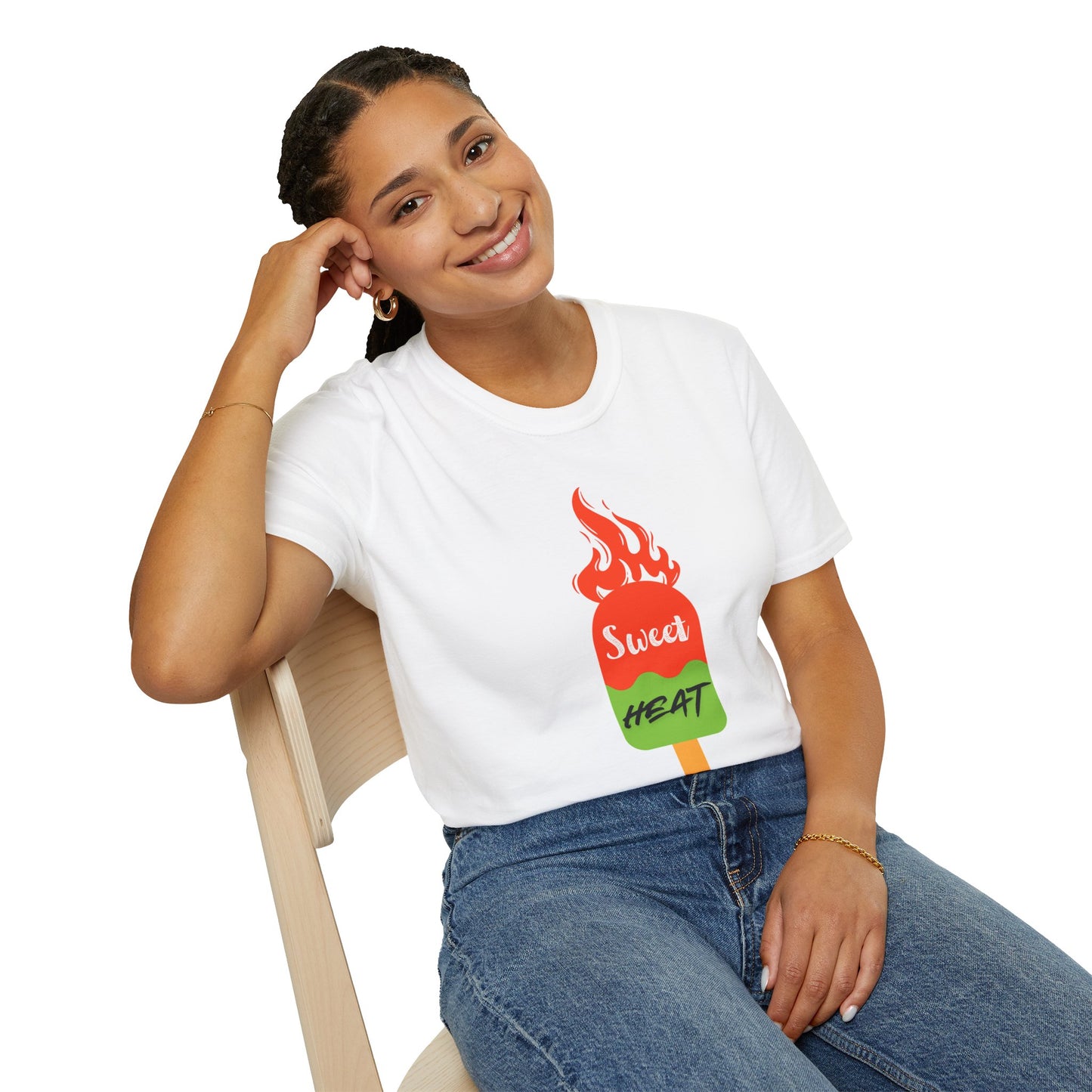 Sweet Heat Unisex T-Shirt, Summer Vibes Tee, Fun Graphic Shirt, Gift for Foodies, Trendy Casual Wear