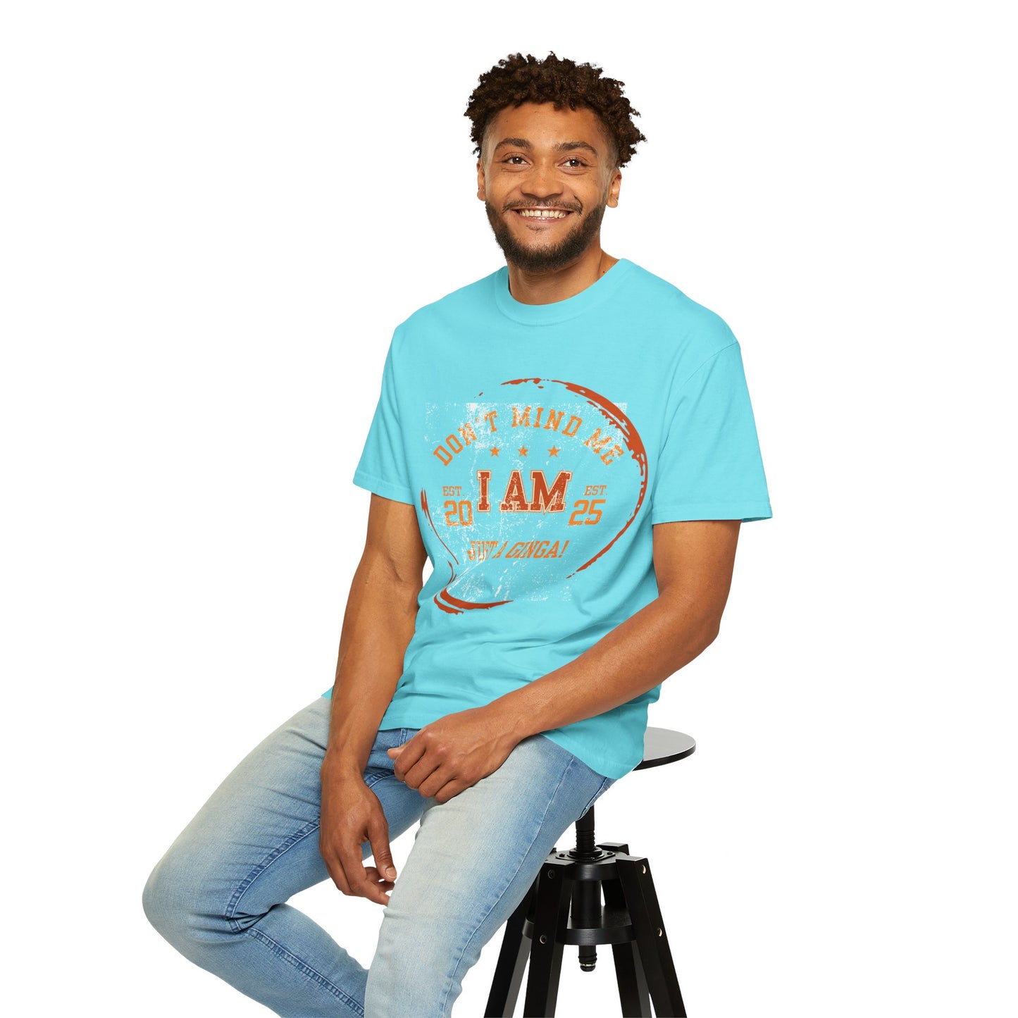 Ginga Birthday T-shirt, Funny Ginga Shirt, Unisex Gift, Casual Wear, Birthday Celebration Tee, Humor T-shirt, Garment-Dyed Shirt