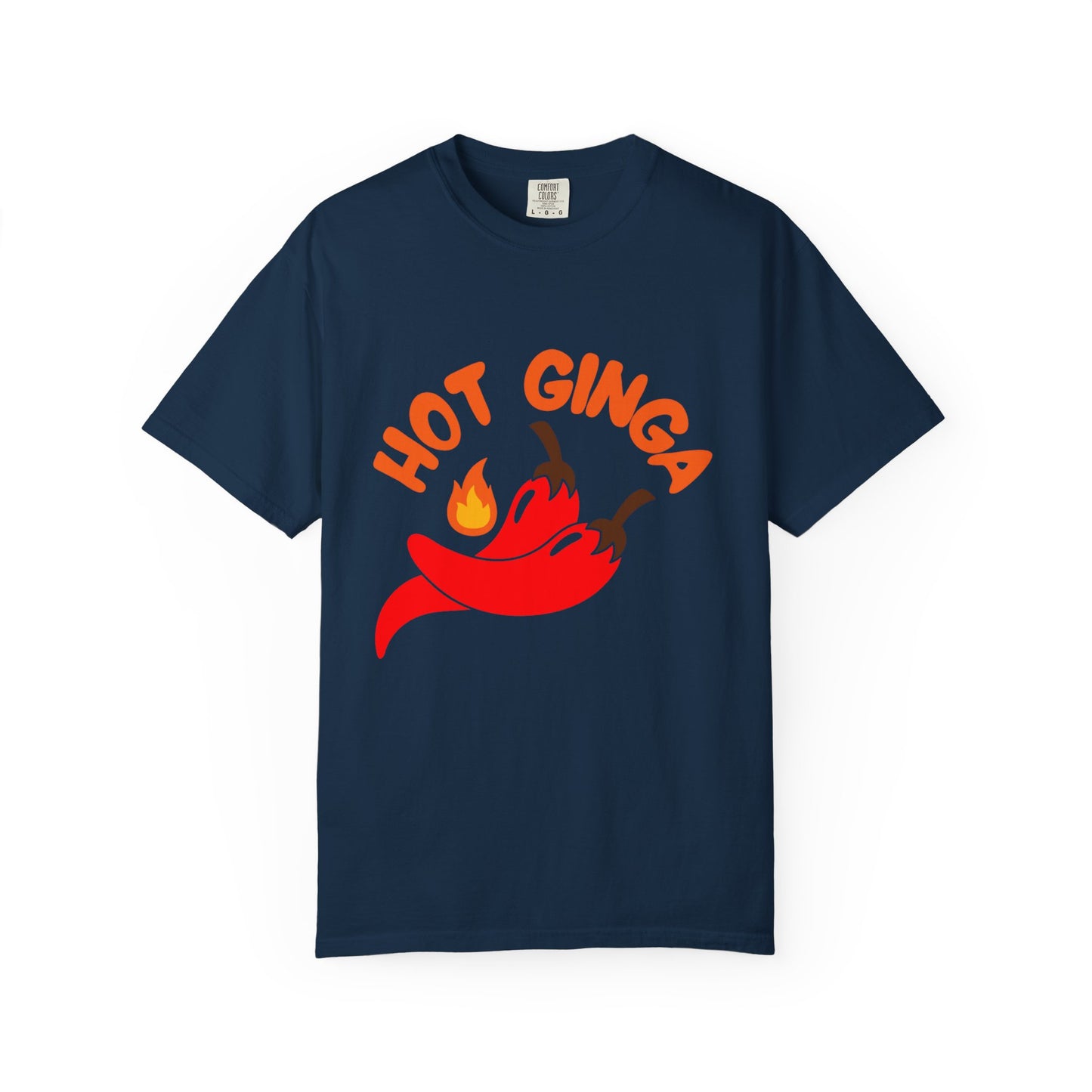 Spicy Chili T-Shirt, Hot Ginga Tee, Casual Summer Top, Gift for Spice Lovers, Unisex Graphic Shirt, Trendy Streetwear