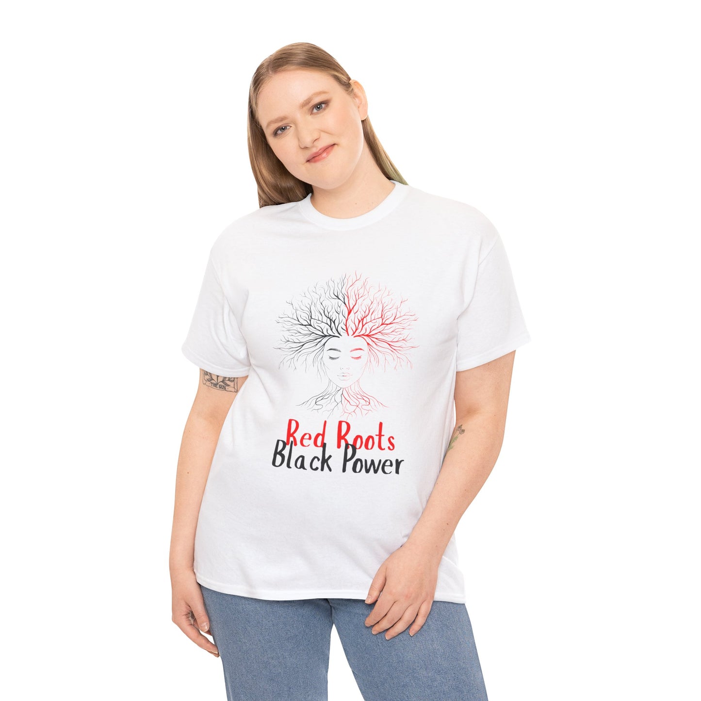 Empowering Heritage Tee, Black Power Shirt, Unisex Graphic Tee, Roots and Identity Apparel, Cultural Awareness Gift, Social Justice Wear