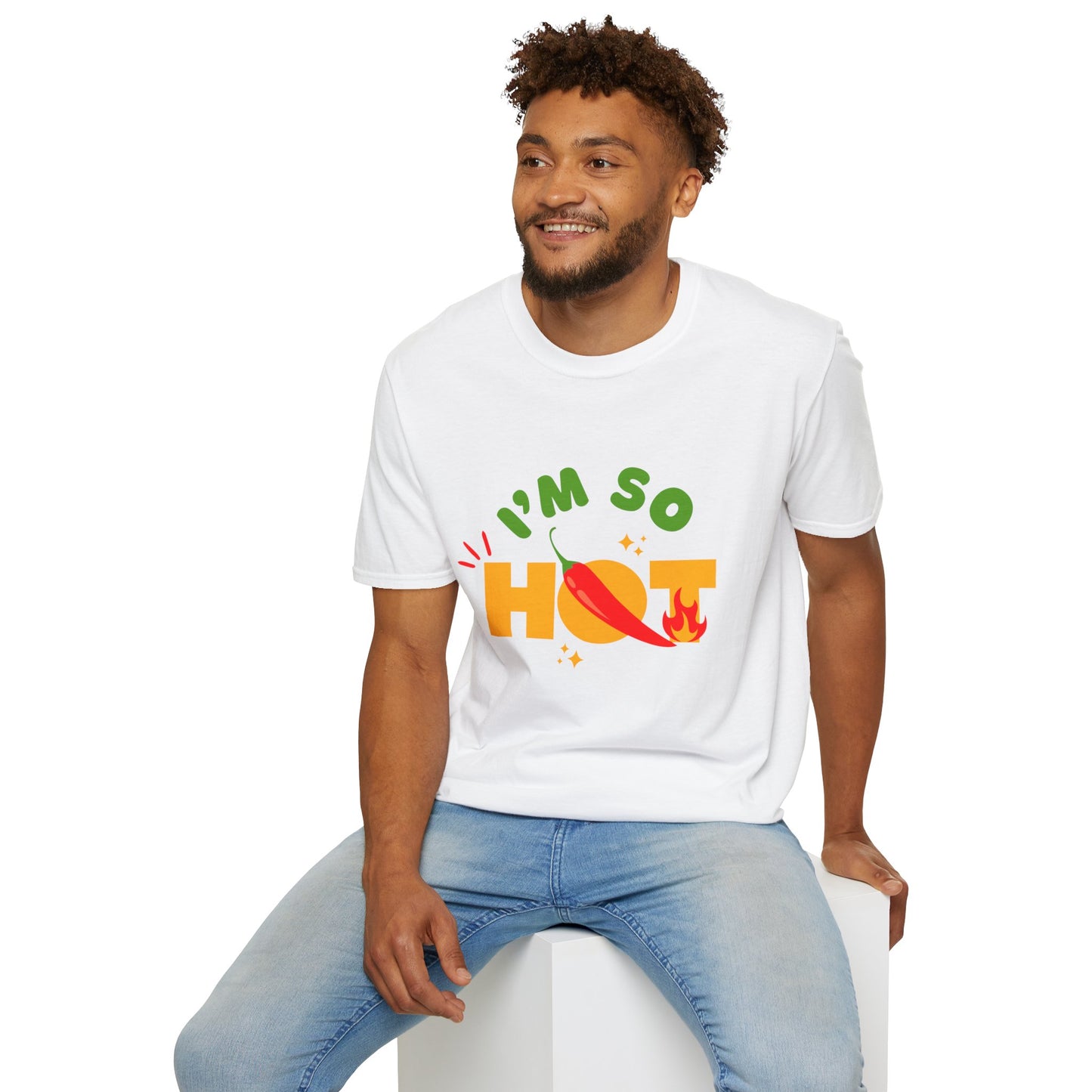 I'm So Hot Unisex T-Shirt, Funny Graphic Tee, Casual Summer Wear, Gift for Friends, Birthday Shirt, Celebratory Outfit