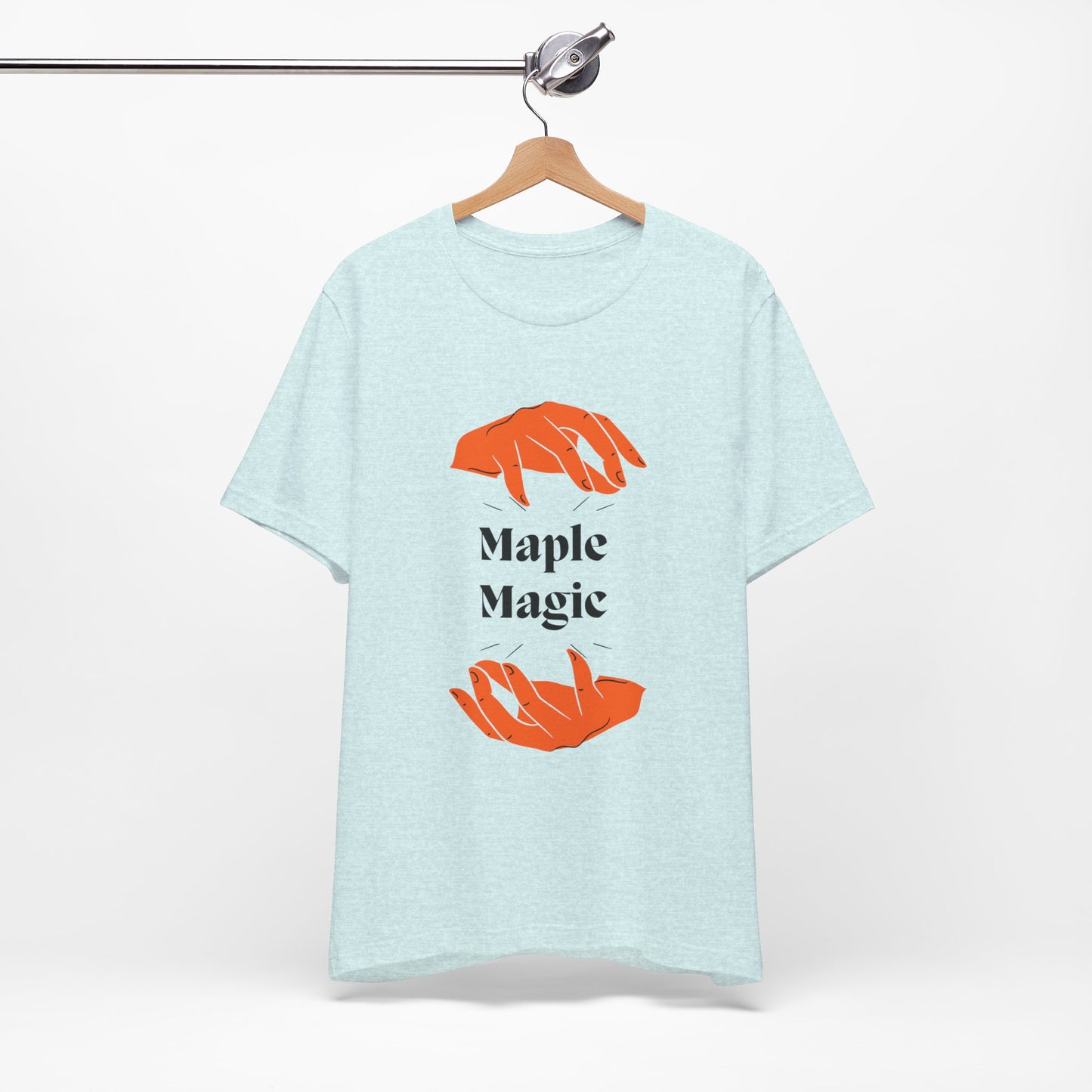 Maple Magic Unisex Tee - Cozy Casual Wear, Nature Lover Gift, Autumn Fashion, Eco-Friendly Style, Seasonal Celebration Top