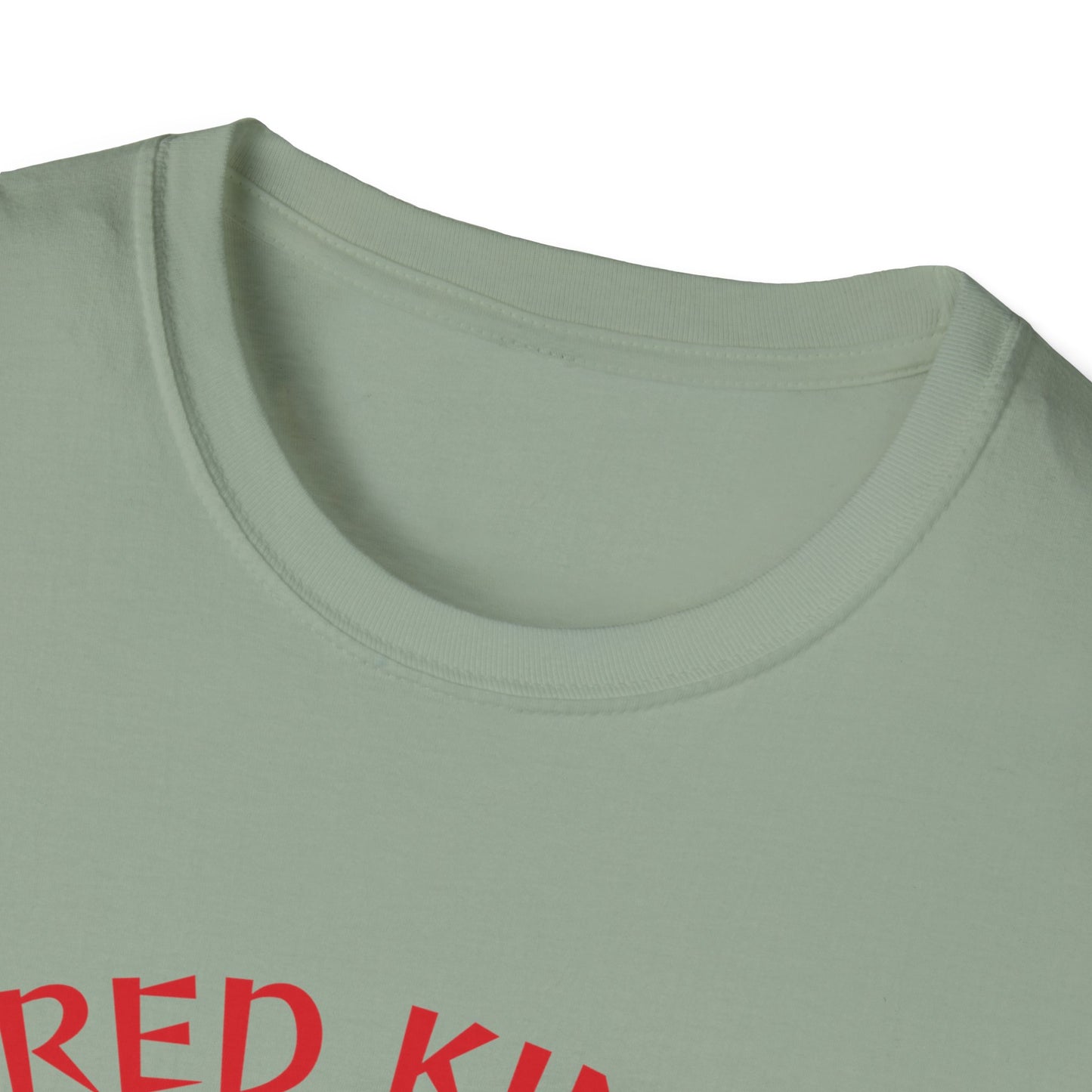 Fierce Red King Tiger T-Shirt, Bold Graphic Tee, Unisex Apparel, Streetwear Style, Gift for Animal Lovers