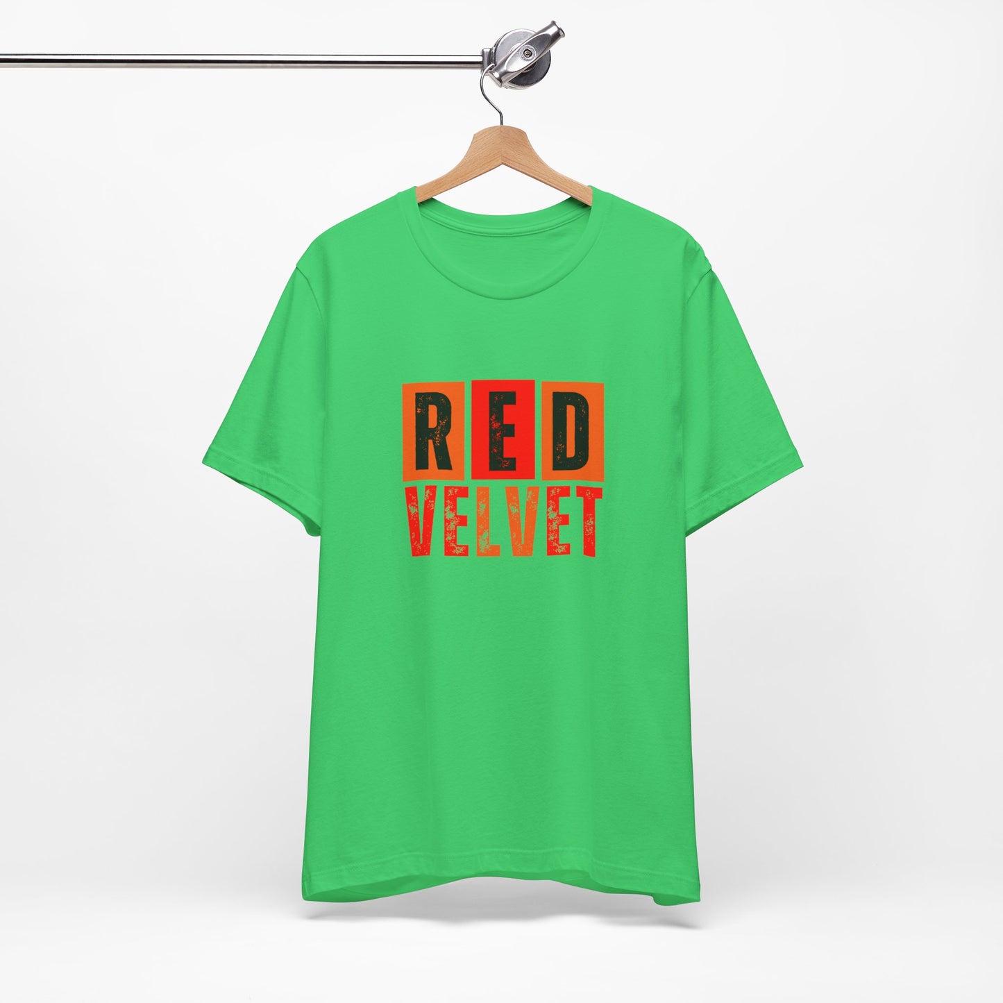 Red Velvet T-Shirt - Unisex Jersey Tee, Music Lover Gift, Concert Apparel, Casual Wear, Cute Graphic Tee, Gift for Her