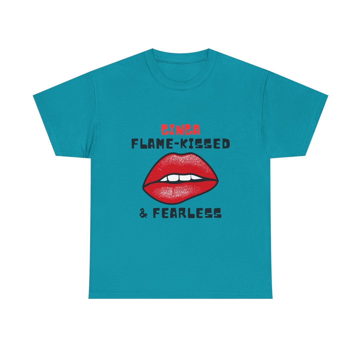 Flame-Kissed & Fearless Tee | Unisex Cotton Graphic Shirt, Casual Wear, Gift for Her, Statement T-Shirt, Summer Fashion