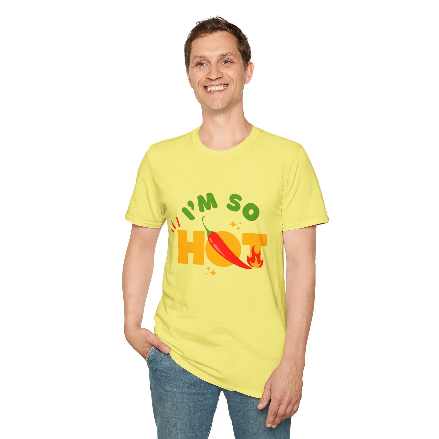 I'm So Hot Unisex T-Shirt, Funny Graphic Tee, Casual Summer Wear, Gift for Friends, Birthday Shirt, Celebratory Outfit