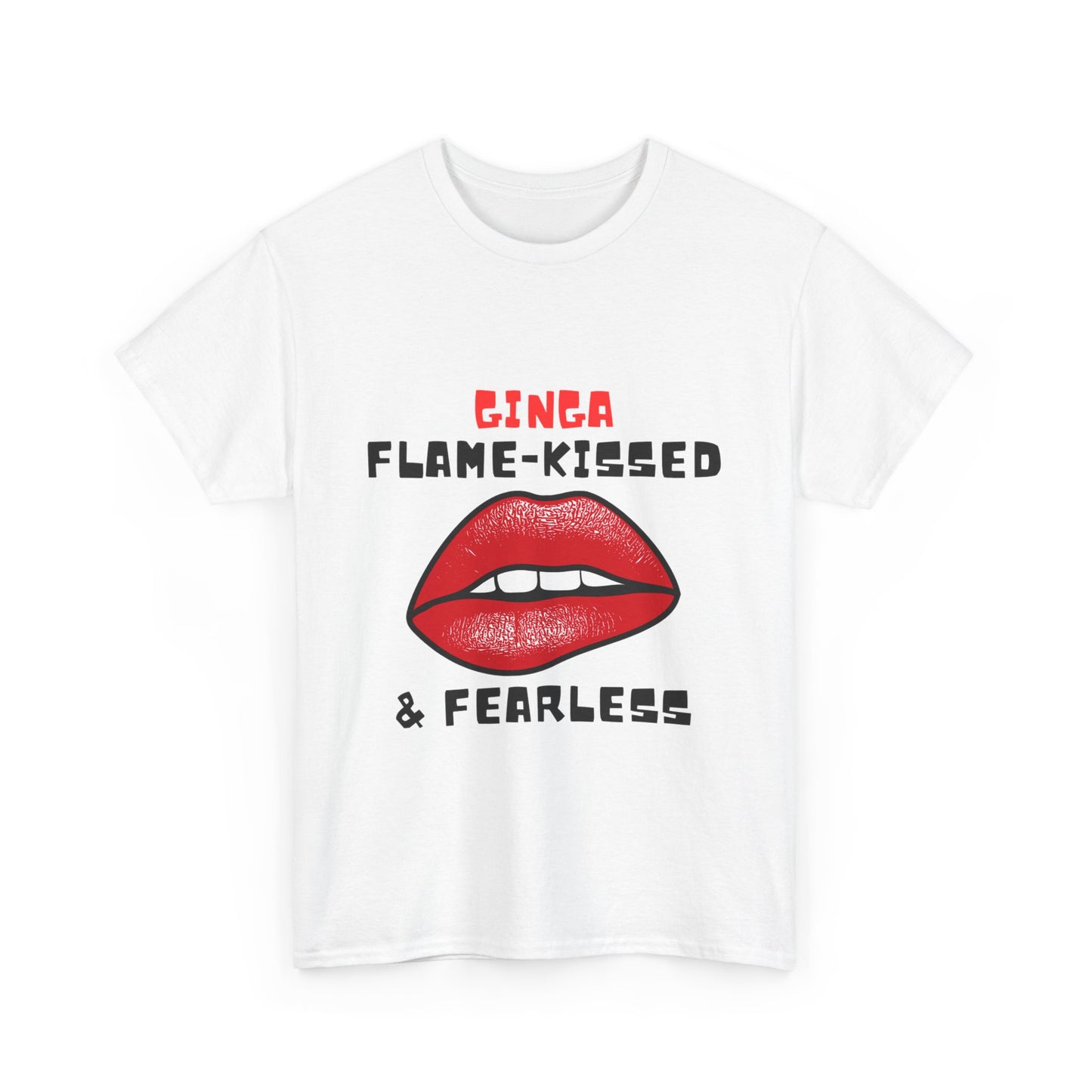 Flame-Kissed & Fearless Tee | Unisex Cotton Graphic Shirt, Casual Wear, Gift for Her, Statement T-Shirt, Summer Fashion