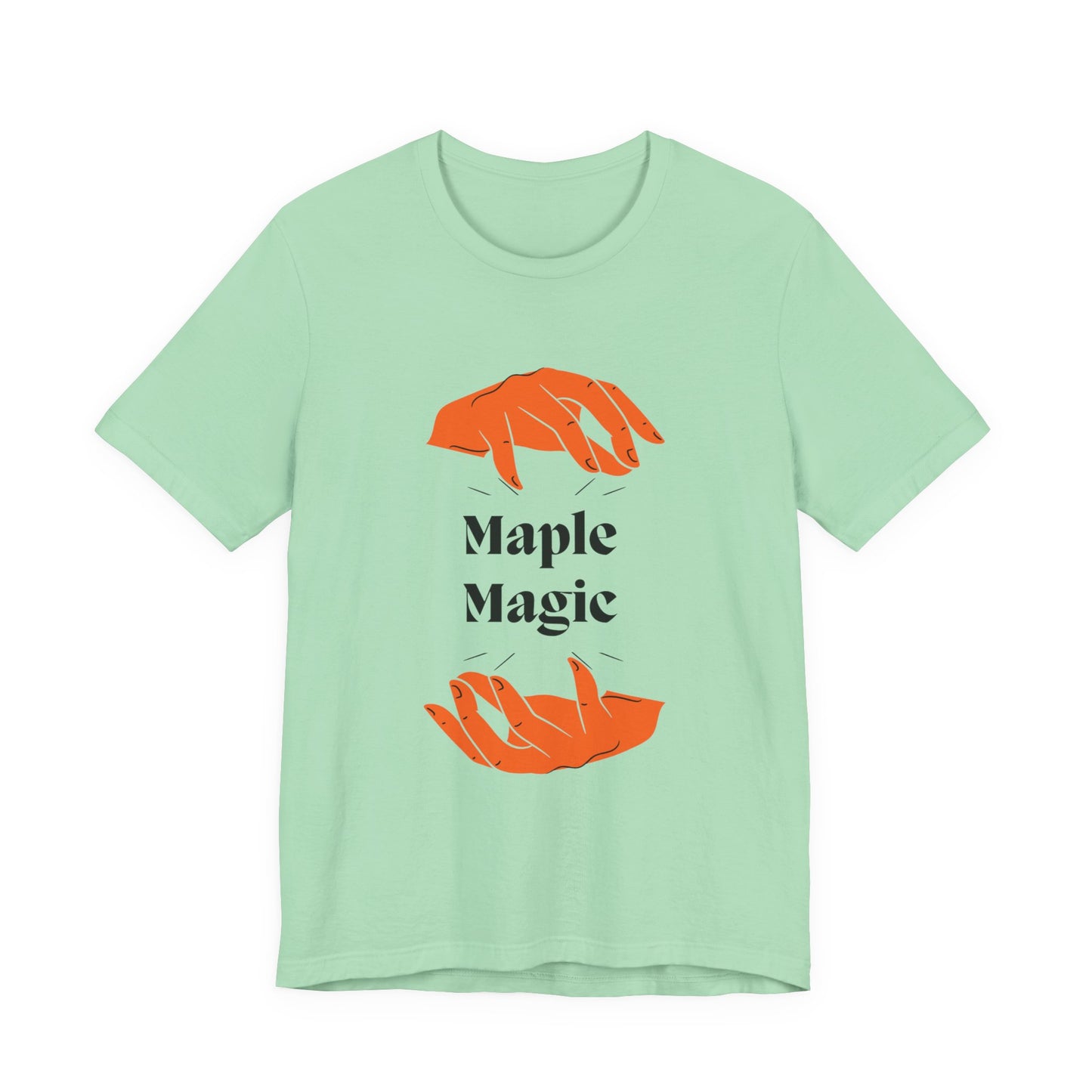 Maple Magic Unisex Tee - Cozy Casual Wear, Nature Lover Gift, Autumn Fashion, Eco-Friendly Style, Seasonal Celebration Top