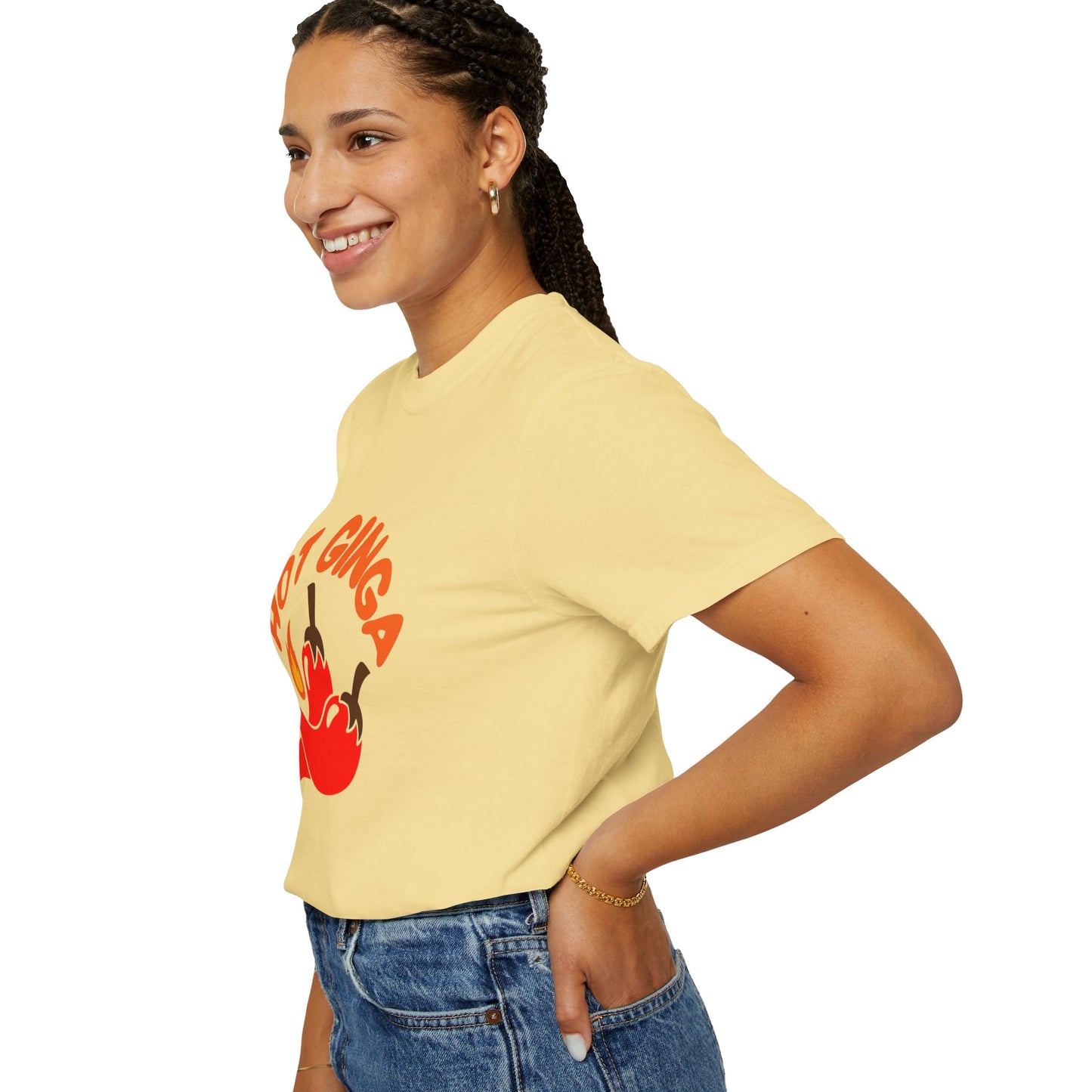 Spicy Chili T-Shirt, Hot Ginga Tee, Casual Summer Top, Gift for Spice Lovers, Unisex Graphic Shirt, Trendy Streetwear