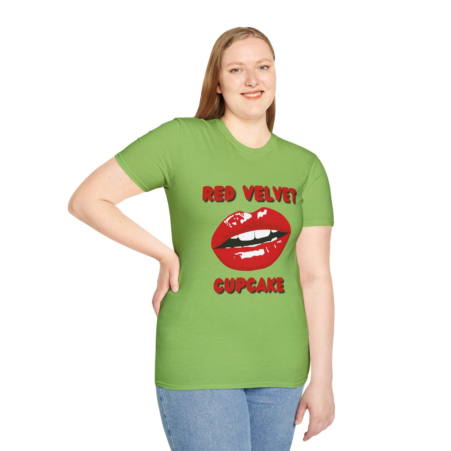 Red Velvet Cupcake T-Shirt, Unisex Graphic Tee, Funny Food Shirt, Birthday Gift, Dessert Lover Apparel, Baking Enthusiast Top