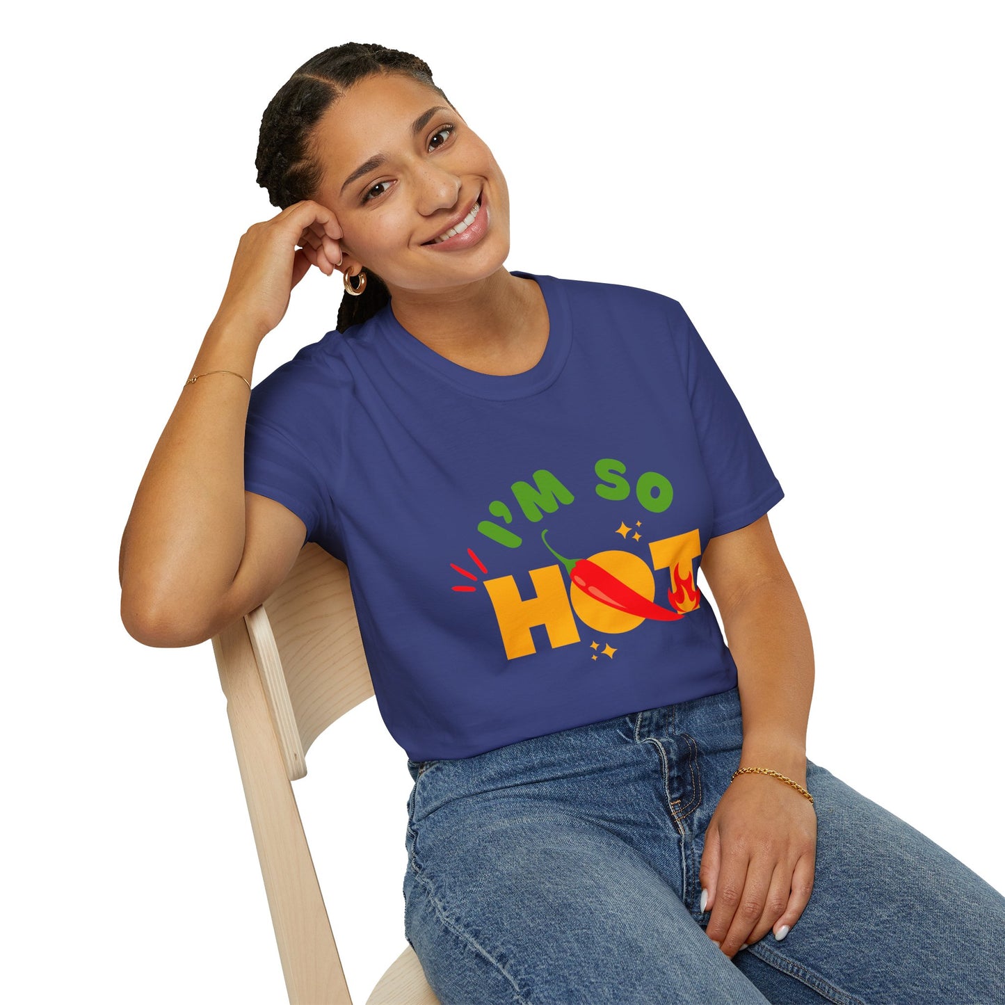 I'm So Hot Unisex T-Shirt, Funny Graphic Tee, Casual Summer Wear, Gift for Friends, Birthday Shirt, Celebratory Outfit