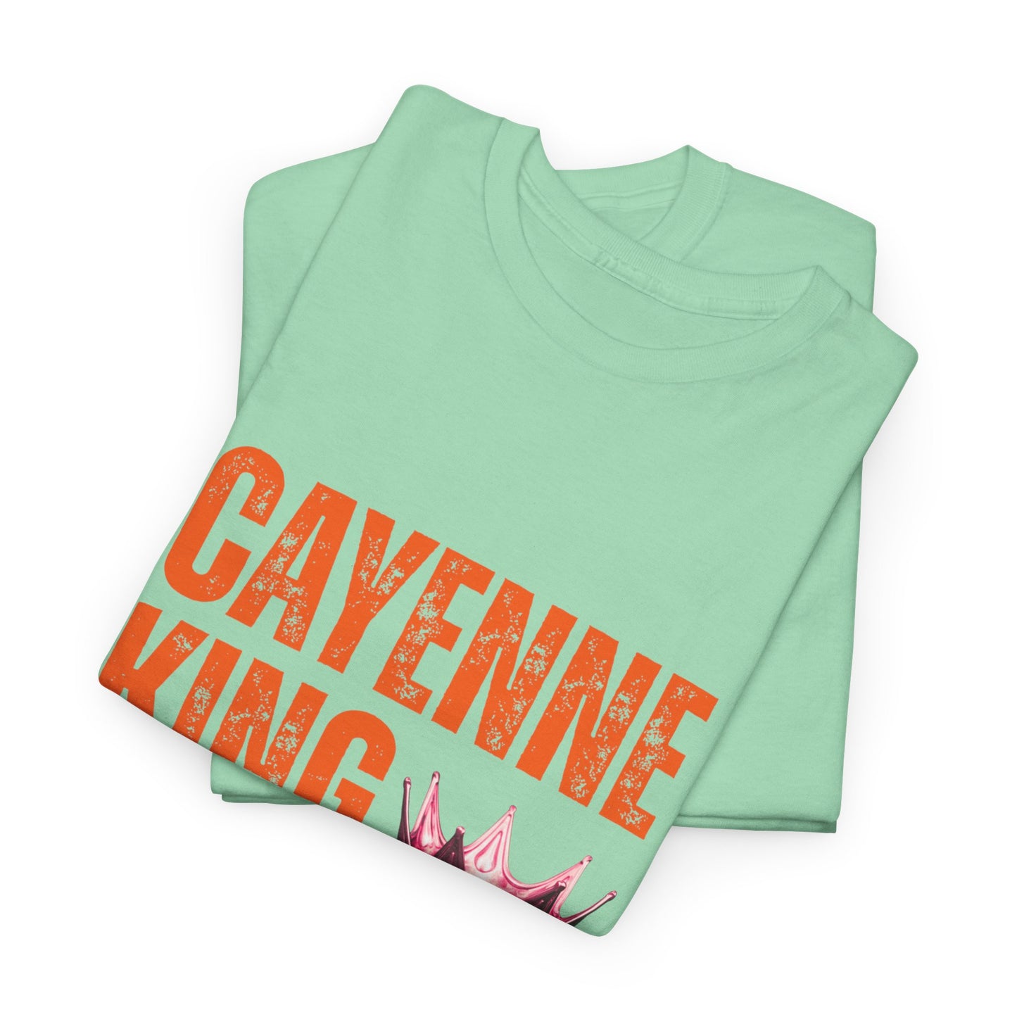 Cayenne King Cotton Tee | Unisex Graphic T-Shirt, Casual Wear, Birthday Gift, Affordable Fashion, Everyday Comfort