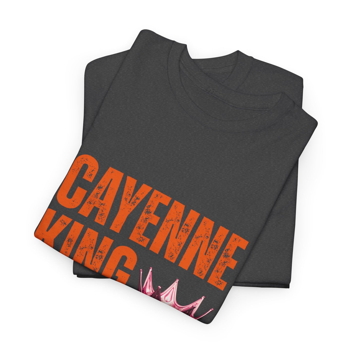 Cayenne King Cotton Tee | Unisex Graphic T-Shirt, Casual Wear, Birthday Gift, Affordable Fashion, Everyday Comfort