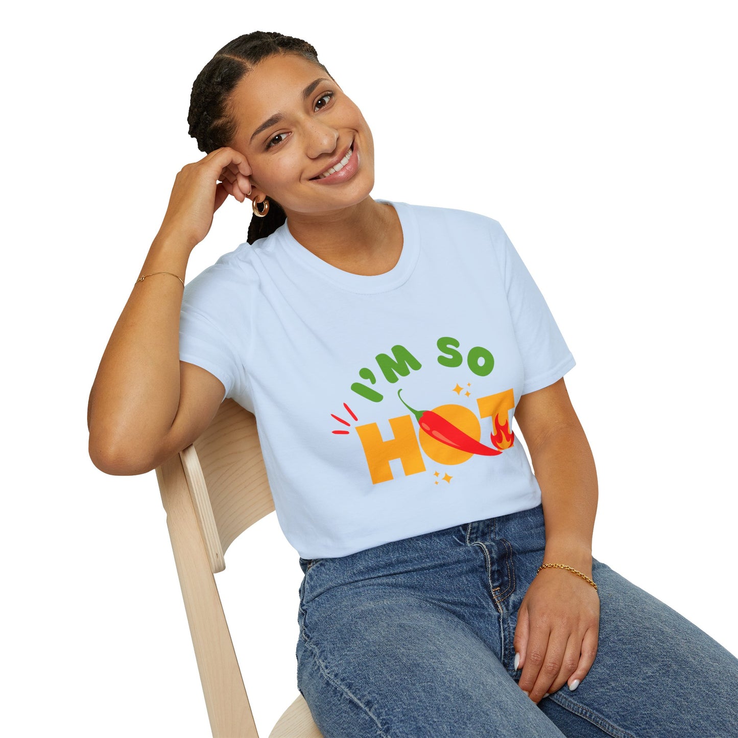 I'm So Hot Unisex T-Shirt, Funny Graphic Tee, Casual Summer Wear, Gift for Friends, Birthday Shirt, Celebratory Outfit
