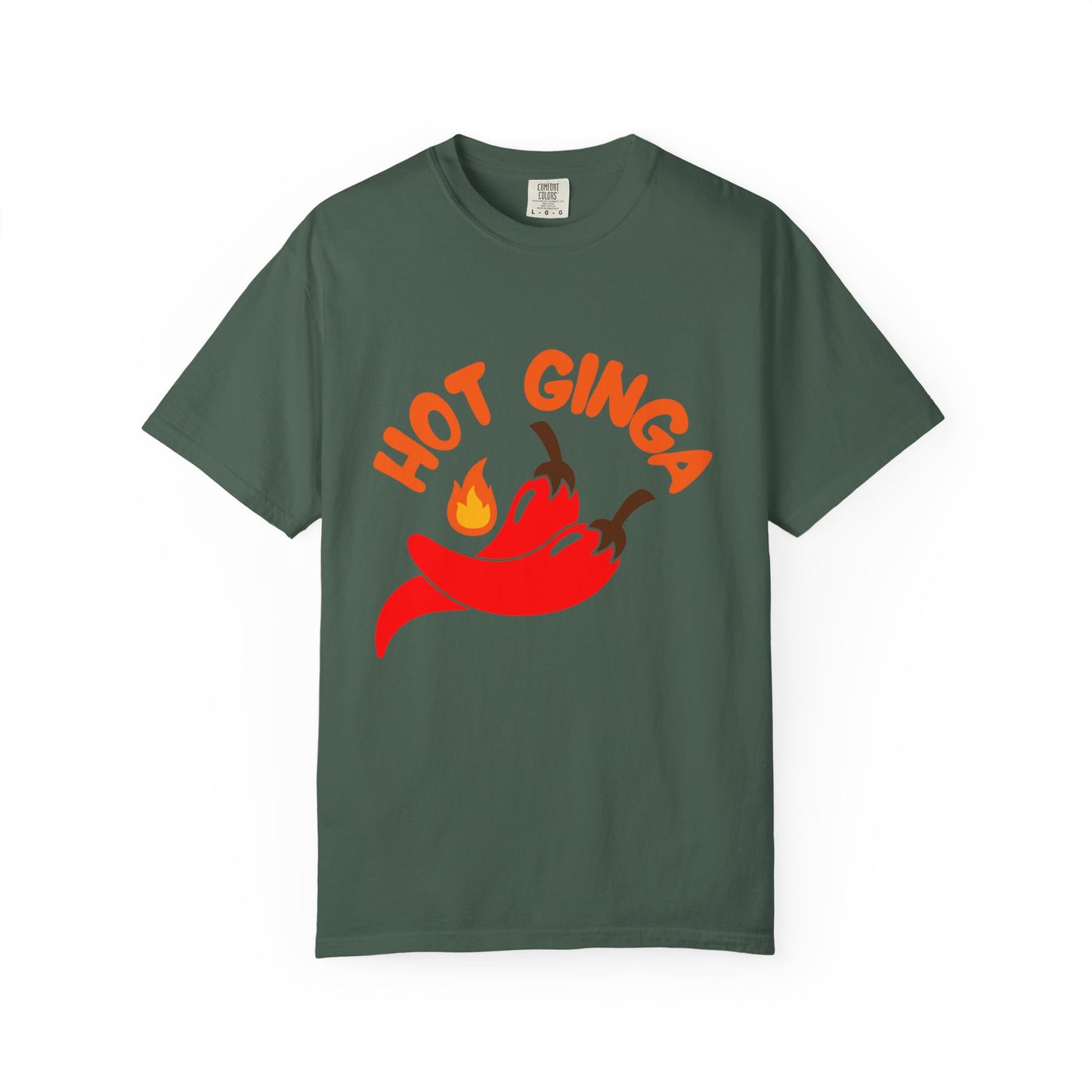 Spicy Chili T-Shirt, Hot Ginga Tee, Casual Summer Top, Gift for Spice Lovers, Unisex Graphic Shirt, Trendy Streetwear