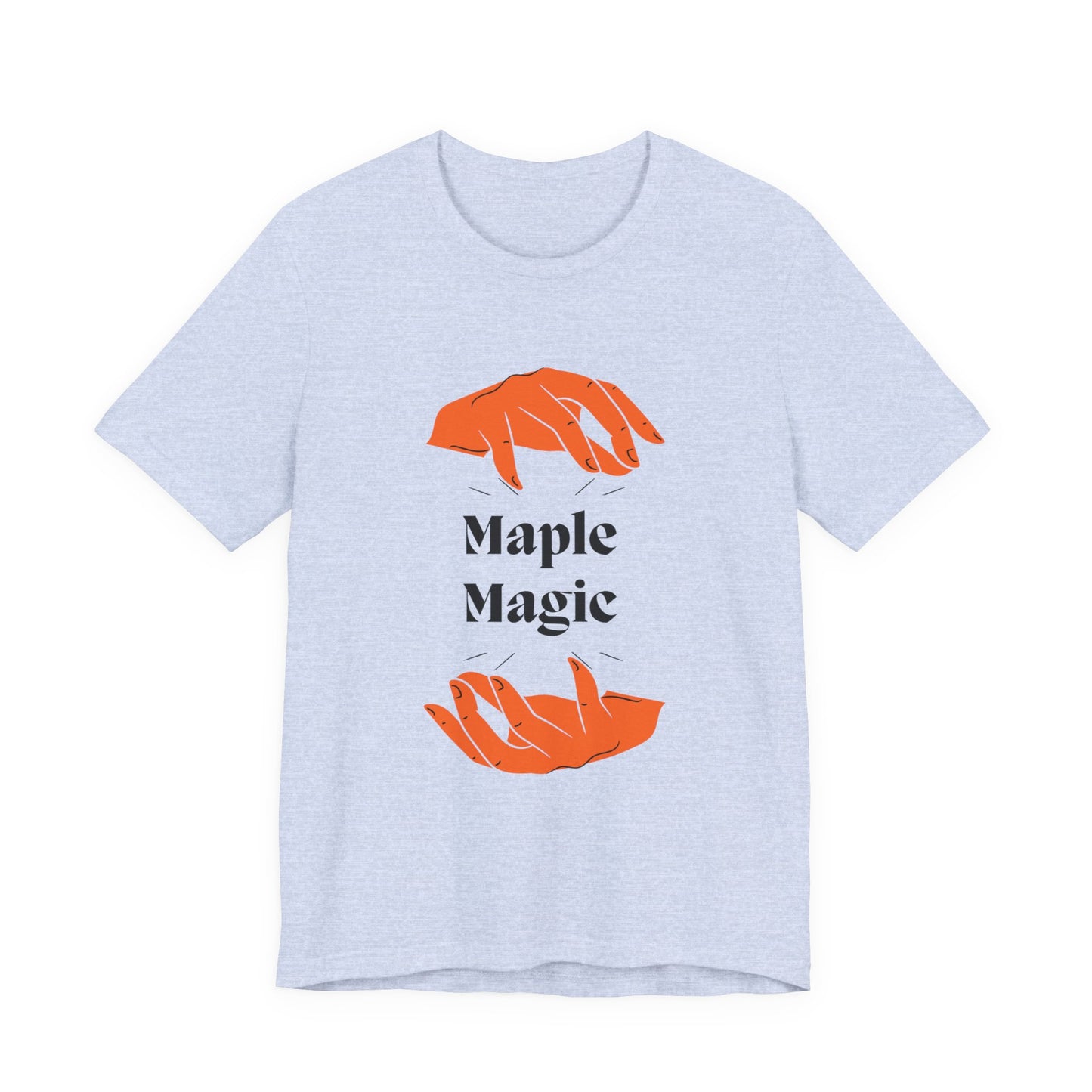 Maple Magic Unisex Tee - Cozy Casual Wear, Nature Lover Gift, Autumn Fashion, Eco-Friendly Style, Seasonal Celebration Top