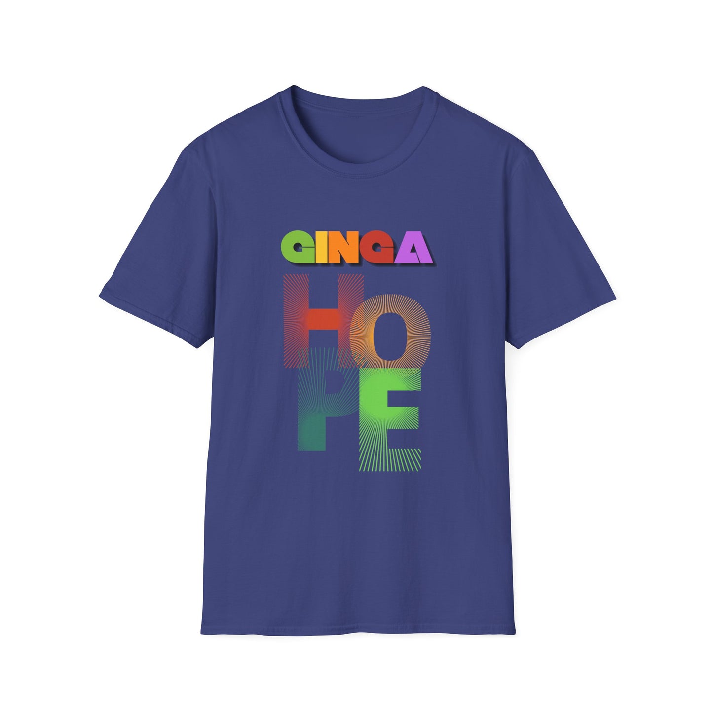 Colorful Hope Unisex T-Shirt, Inspirational Gift, Positive Message Tee, Casual Wear, Self-Care Apparel
