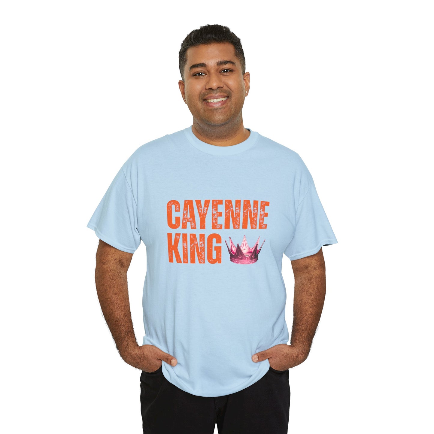 Cayenne King Cotton Tee | Unisex Graphic T-Shirt, Casual Wear, Birthday Gift, Affordable Fashion, Everyday Comfort